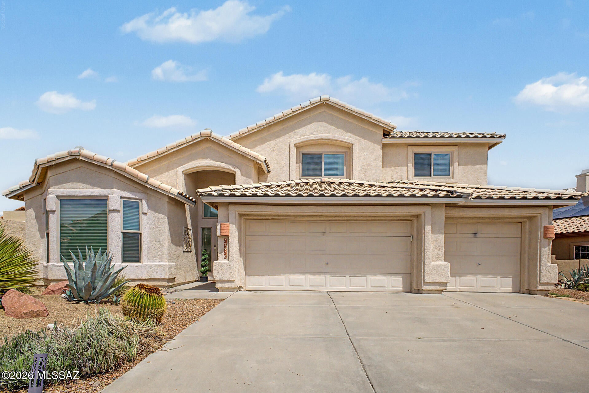 Experience luxury living in this stunning 4-bedroom, 3-bathroom two-story home in the highly sought-after Rancho Vistoso community! Featuring a gorgeous gourmet kitchen with granite countertops, multiple spacious living areas, a flexible loft with private balcony, and an office/den, this home offers room for everyone.

Enjoy a brand-new dual-zone smart HVAC system, allergy-friendly tile and luxury vinyl flooring throughout, oversized closets, and a large laundry room complete with a washer and dryer.

Step outside to your own private backyard oasis with a sparkling pool, relaxing spa, and beautiful outdoor living space--perfect for enjoying Arizona's year-round sunshine.

Located in Rancho Vistoso, you'll have access to parks, tennis courts, walking paths, and other fantastic communi amenities. This incredible home truly has it all and won't last long!