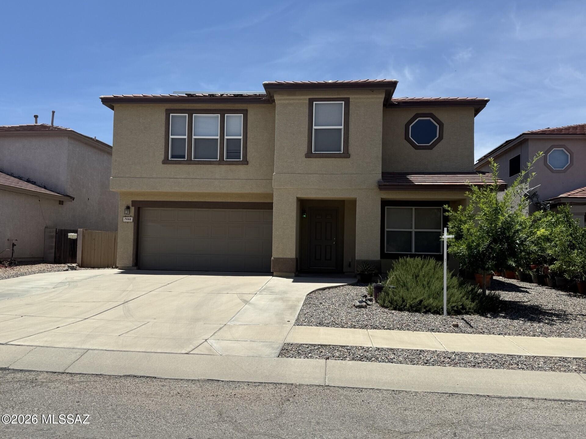 Looking for a great opportunity? This home is ready for your personal touch w/ only interior paint & carpet updates needed. Many major improvements are already done such as a new roof, hot water heater, water softener & reverse osmosis. The property also has newer appliances including an electric range & side-by-side refrigerator. 2 addt'l fridge/freezers & the W/D convey. The Solar is currently leased - add. info to follow. Backyard had an above-ground pool that's recently been removed but the plumbing remains in place. The existing decking, which was part of the pool area, remains & offers potential for a variety of uses. Backyard also includes artificial grass & landscaping for low-maintenance outdoor living. This is an excellent opportunity to build sweat equity & make this home yours! the pool area, remains and offers potential for a variety of future uses. The backyard also includes artificial grass and landscaping for low-maintenance outdoor living. This is an excellent opportunity to build sweat equity and make this home your own!