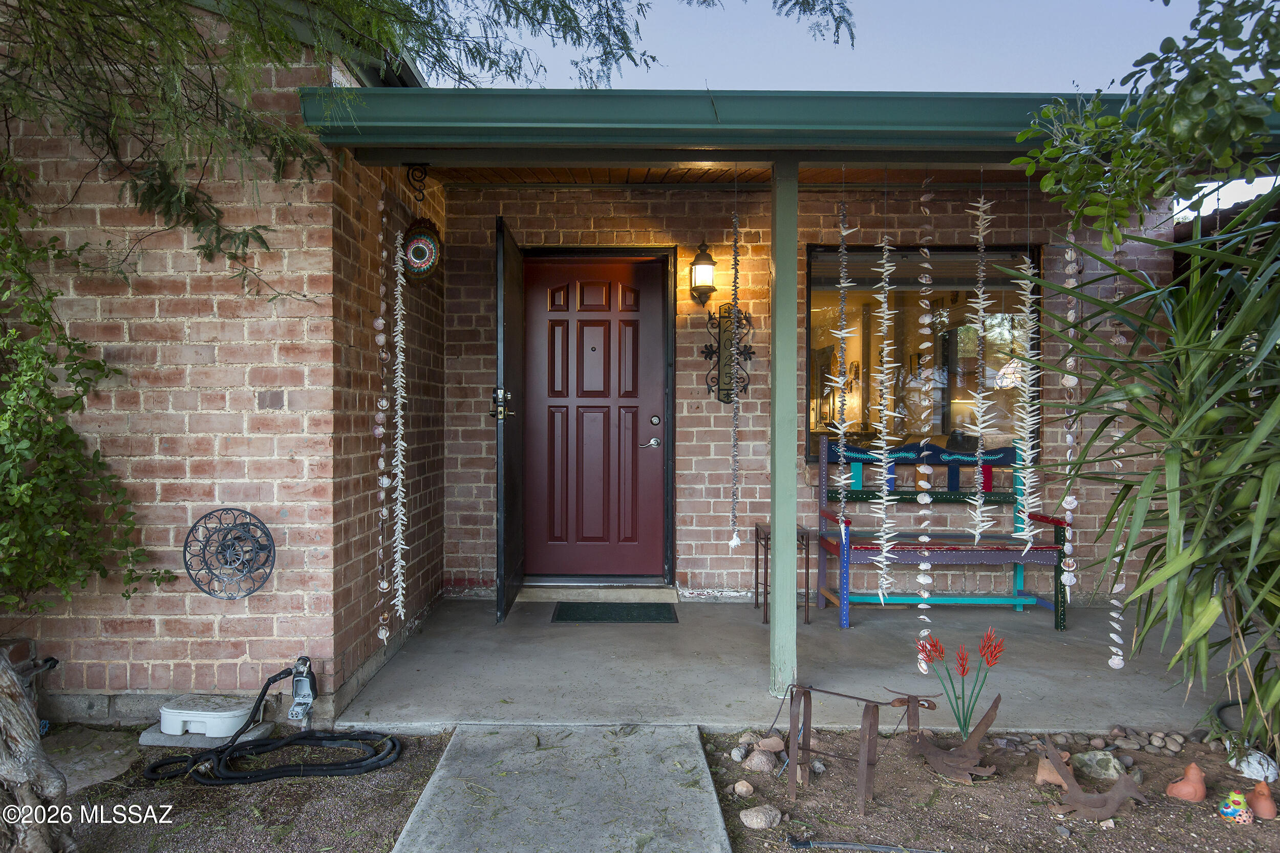 There is just something about this sweet bungalow that instantly makes you smile. This adorable 3 bedroom, 2 bath red brick home perfectly blends charm, comfort, and updates, all in a location that is hard to beat. Close to the UofA, Banner Medical Center, downtown, Campbell Corridor, and I-10, everything you need is right at your fingertips.
Inside, you will find a thoughtfully updated kitchen and bathrooms that feel fresh and inviting. Concrete overlay flooring runs throughout the home, with beautiful hardwood flooring in the primary bedroom adding just the right touch of warmth.
The outdoor space offers flexibility and function, whether you love sustainable living, road trips, or simply having extra room. Three water catchment systems are already in place, RV hookup is ready to go. There is plenty of storage for all your gear, hobbies, or toys.
Comfortable, updated, and full of personality, this home is truly move-in ready. It is one of those places you just have to see in person.