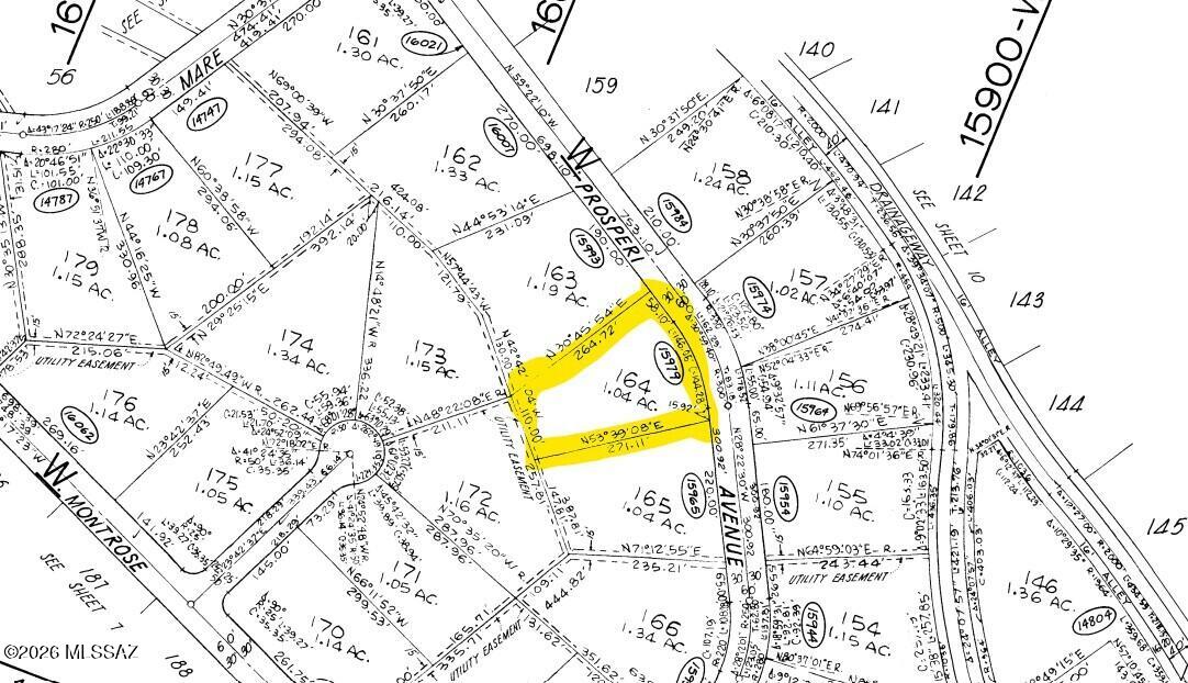 Diamond Bell Ranch - Tucson Unit 11 (1-448) - Land