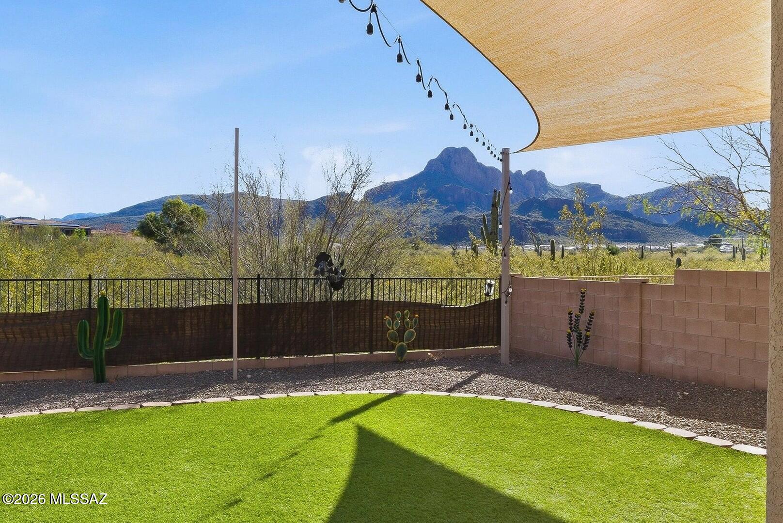 Stop scrolling, the Views have arrived! This is the one you've been waiting for. This impeccably maintained 4BD/2.5BA gem in Twin Peaks Highlands offers the best backyard views in the neighborhood. Whether you're working from the main-floor den or relaxing in the upstairs loft, there is space for everyone. The kitchen shines with gorgeous granite countertops and a full suite of stainless steel appliances. Step outside to a backyard oasis featuring artificial turf and sunshades, the ultimate backdrop for morning coffee or sunset entertaining. Enjoy the convenience of a first floor powder room with a new stylish vanity for guests, and 2nd floor laundry. This home is a masterclass in ''pride of ownership,'' with recent updates including new exterior paint (2023), newer water heater, lighting and electrical outlets/switches, epoxy garage flooring, front door/wrought iron door, and back door slider to name a few. Take advantage of leased solar panels for for optimized utility savings. Perfectly situated near I-10, schools and local amenities. This is truly a turn-key opportunity!