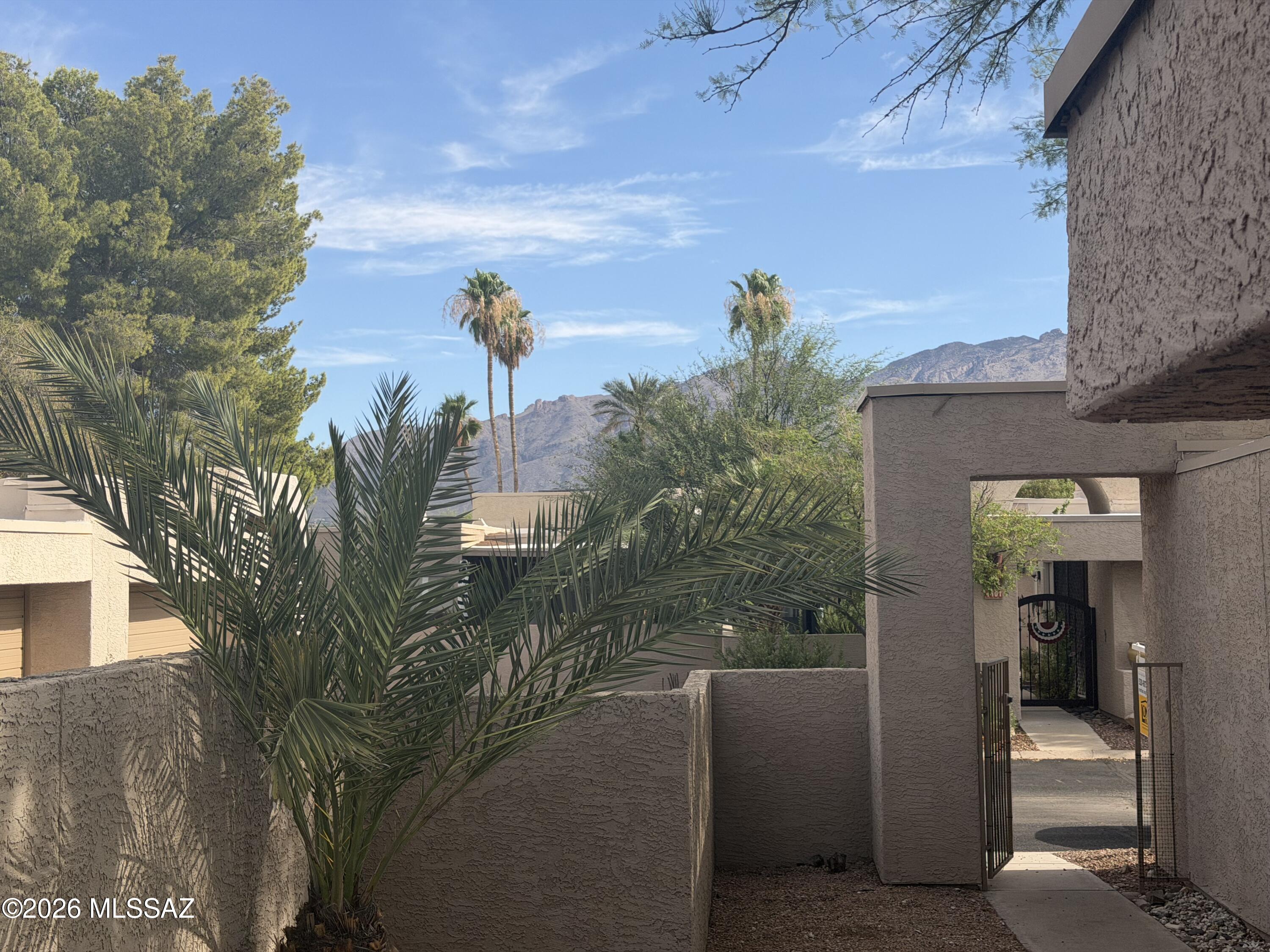 Seller will accept or counter offers between 275000 and 290000 .What a bargain! This centrally located 2 bedroom, 2 bath townhouse is freshly painted with brand new carpet . 2 car garage. Truly move-in ready. Located close to the Rillito River Park walking/biking path. Easy 15-minute commute to the UofA. Low-maintenance living in wonderful Creekside neighborhood. Great fit for people down sizing, first-time buyers, or anyone wanting a lock-and-leave home. Mountain views. No rentals allowed.
Perfect for Tucson active life style.