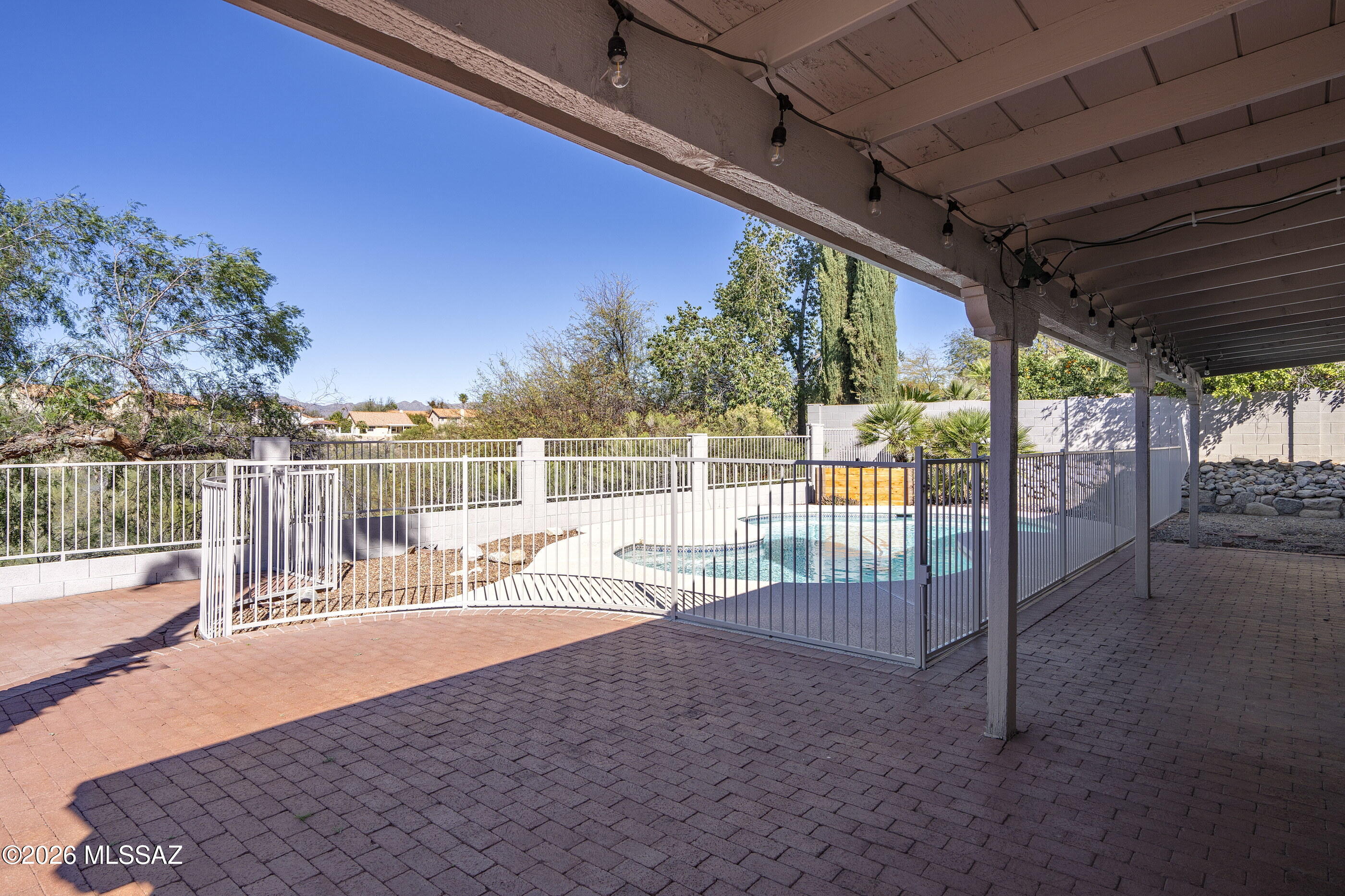 Refreshed and ready for your last touches!  Corner lot, no neighbors behind, views, pool, primary downstairs.  Check out the list of upgrades on the document tab - only thing left is to make your dream kitchen and primary bath!  Fresh paint, new carpet, new light fixtures, etc!  No poly! 2024 HVAC Check it out!