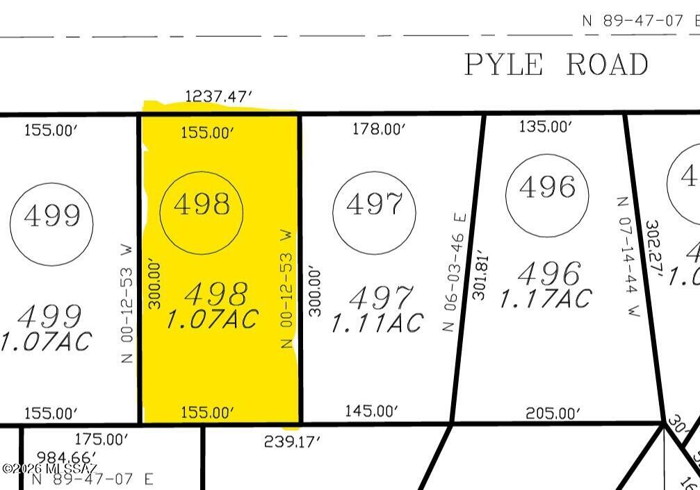 Diamond Bell Ranch - Tucson Unit 5 (1-521) - Land