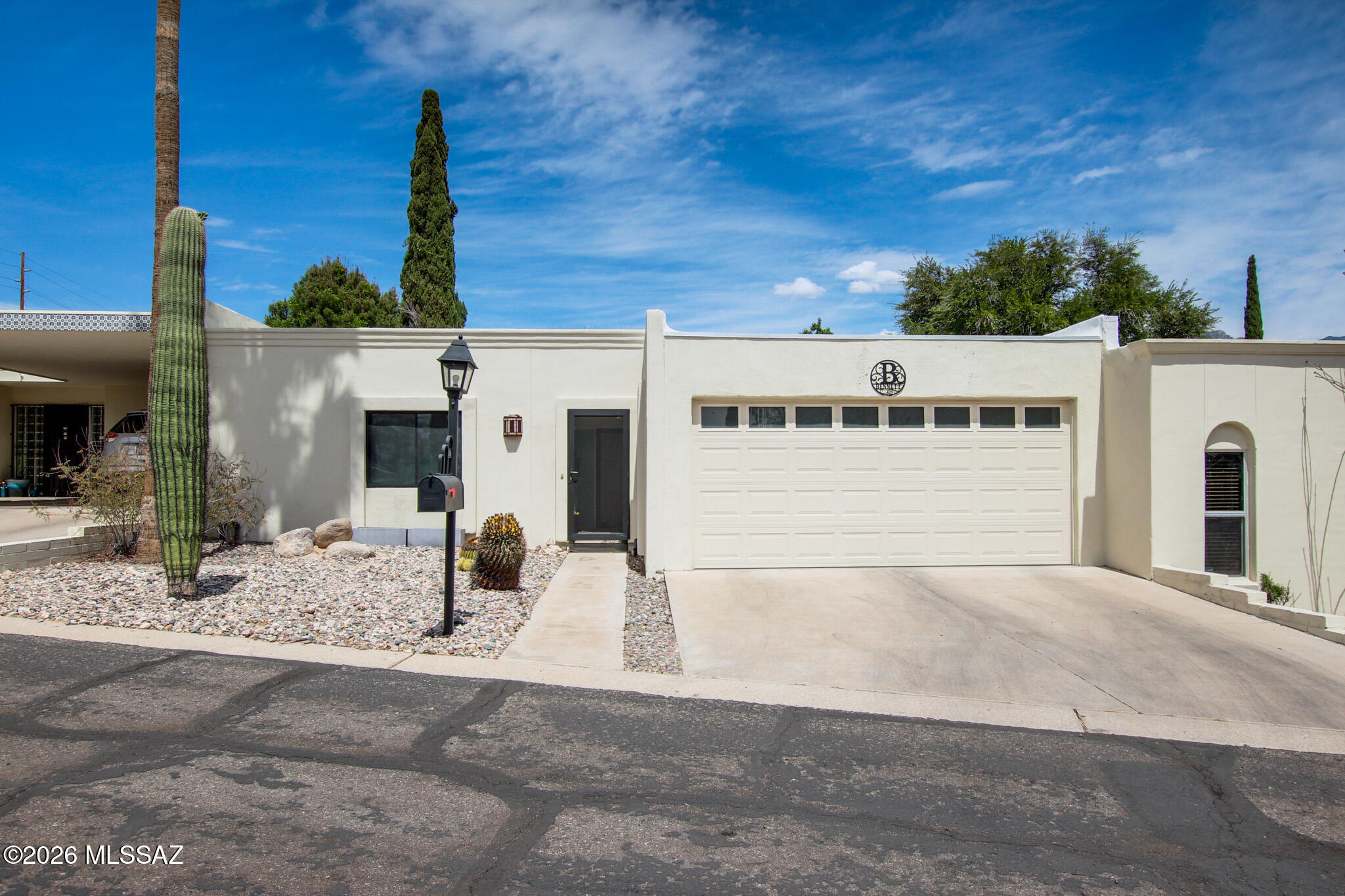 Charming 2 bed, 2 bath townhouse in the desirable Casa Blanca Villas subdivision! This well-maintained home offers bright, comfortable living spaces perfect for relaxing or entertaining. Enjoy a very private, secluded yard--ideal for outdoor dining or quiet mornings. Located in a great central Tucson area, you're just minutes from shopping, dining, and everyday conveniences. Residents also enjoy access to a community pool for cooling off on warm Arizona days. A wonderful blend of comfort, location, and low-maintenance living!