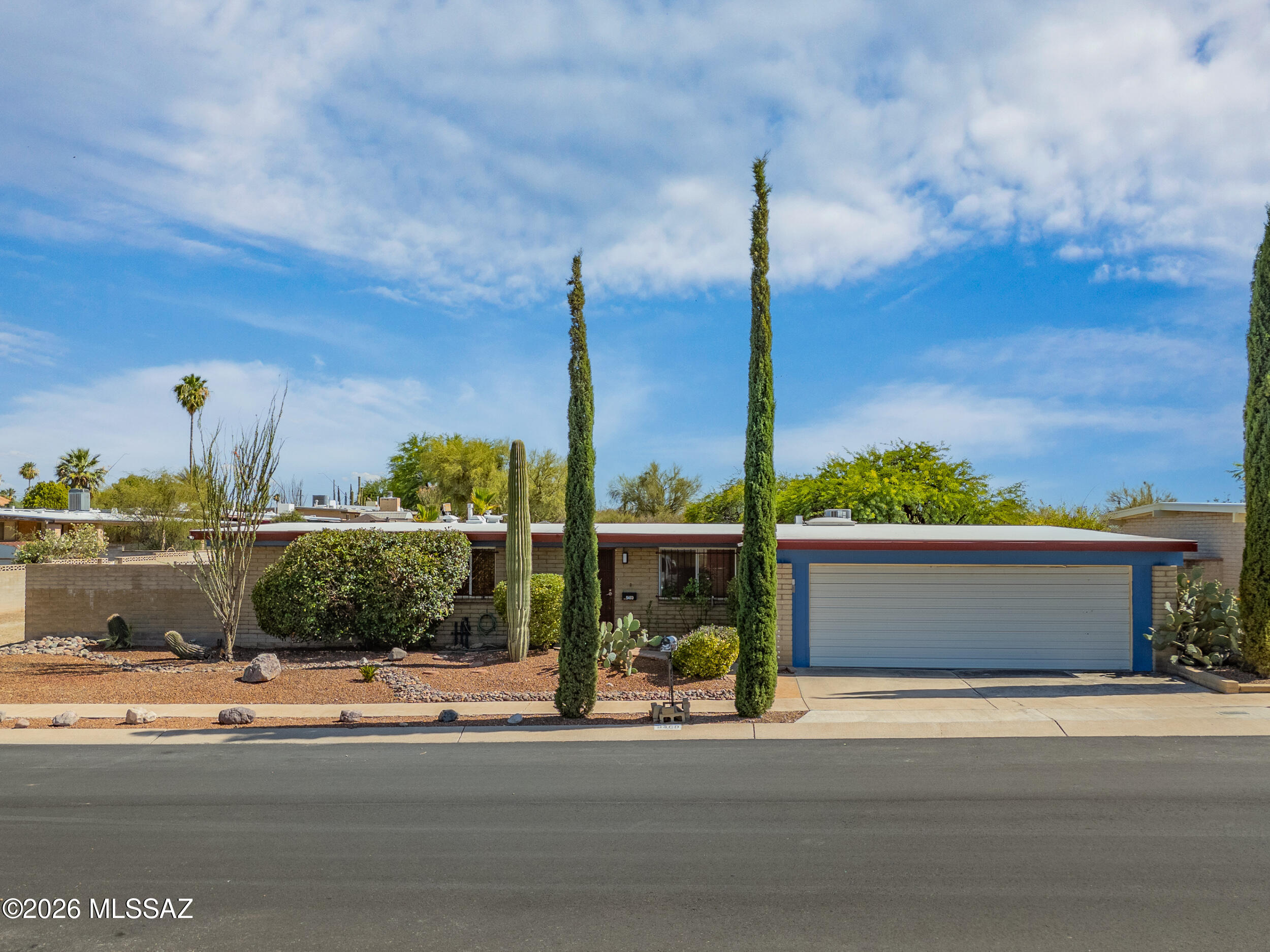 One of a kind estate sale nestled in a desirable Tucson neighborhood, this beautifully maintained home offers the perfect blend of comfort, flexibility, and outdoor living. Step outside to your own backyard retreat featuring a sparkling pool, lush artificial turf, and plenty of space to relax, entertain, and enjoy Arizona's sunshine year-round. Inside, the versatile floor plan includes an additional bonus living area that can easily serve as a second family room, home office, game room, or optional 4th bedroom--whatever best fits your lifestyle. Full of character and thoughtfully cared for, this is a rare opportunity to own a truly special home with space, charm, and endless possibilities.