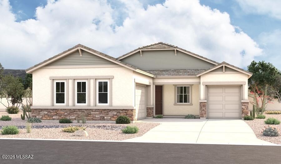 The inspired Townsend plan greets guests with a welcoming covered porch and continues to impress with a quiet study, an expansive great room, an inviting kitchen, and a roomy nook. You'll also appreciate a covered patio, a laundry, a shared bath, and three bedrooms--including a lavish primary suite boasting an immense walk-in closet and a private bath. This home also comes with a gourmet kitchen with quartz countertops, as well as a deluxe primary bath with walk-in shower. Covered patio also included!