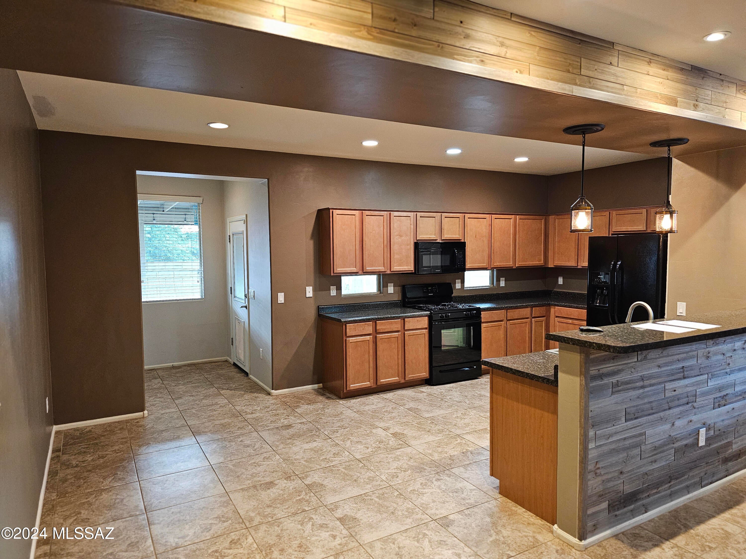 Welcome home to this beautifully upgraded 4-bedroom, 2-bathroom unfurnished single-family home in the highly desirable Star Valley community! This spacious home features a split-bedroom floor plan, vaulted ceilings, ceramic tile flooring throughout, and a large primary suite with a generous walk-in closet. Situated on a corner lot, the backyard is perfect for relaxing or entertaining, complete with a covered patio, low-maintenance turf, paver seating area, cozy fire pit, and a separate dog run. Conveniently located near parks, shopping, dining, and easy freeway access. Minimum 1-year lease required. Tenant is responsible for all utilities, including electric, gas, water, sewer, and trash.