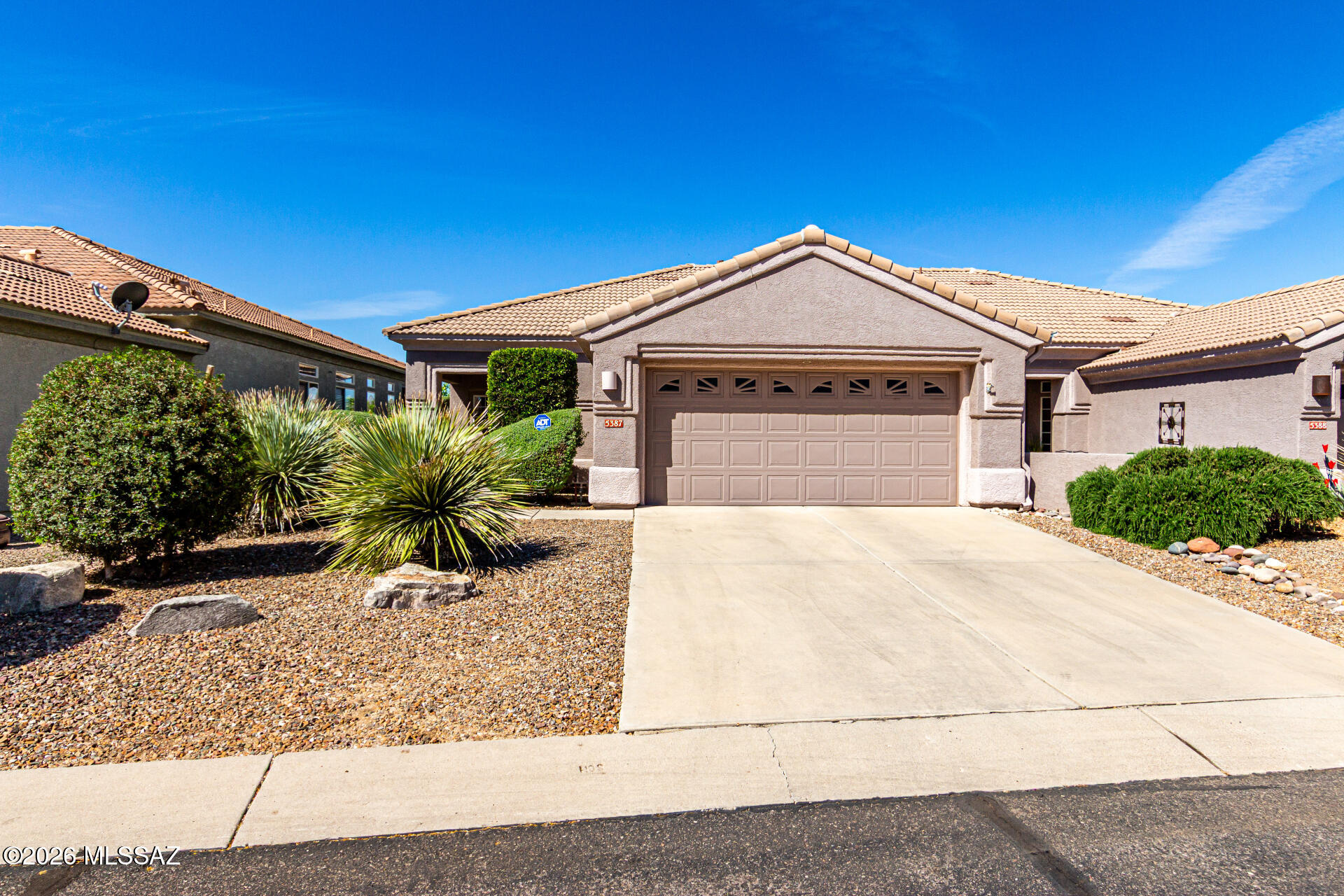 Open House Sunday May 17- 1 to 3pm. Come and see. 
Solid, Sun-Drenched and Ready for Your Vision.
Discover the perfect balance of comfort and practicality in this 1,111 sq. ft. gem. Ideally sized for those seeking a low-maintenance lifestyle without sacrificing room to breathe, this home features a layout that maximizes every square inch. This is ''just right'' living. The home has been kept in good, original condition, offering a rock-solid foundation for your personal style.

private back patio with some mountain views with lemon and orange tree. New roof installed Feb. 2026  with warranty conveying to new buyers.  Tile floor throughout. Come and see the home, stay for the all around amenities offered by this 55+ community.