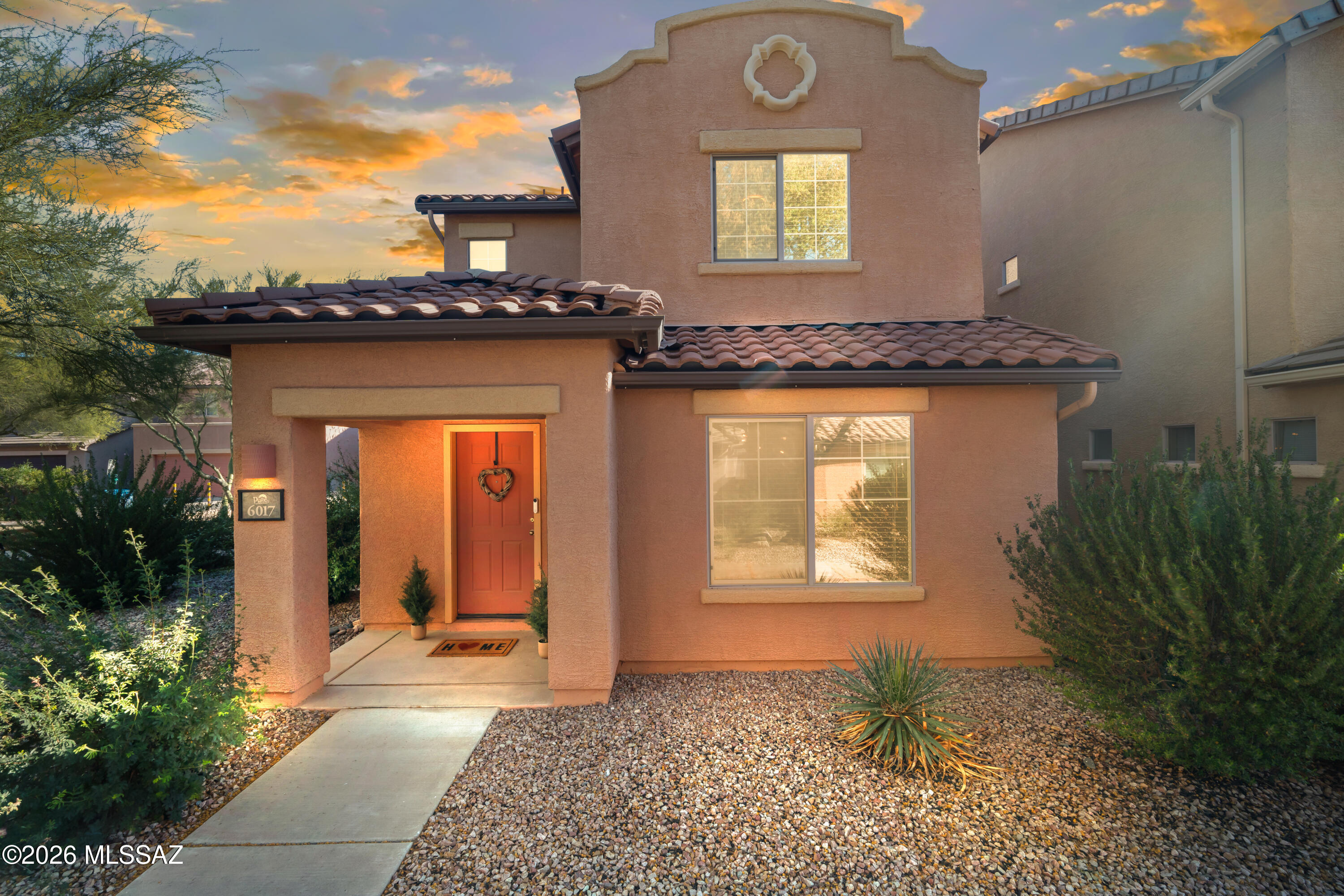 Welcome to this charming two-story home in the sought-after Sierra Morado / Civano II community. Built in 2006, this well-maintained residence offers a thoughtfully designed open floor plan that blends comfort and functionality.

Featuring approximately 1,356 square feet, the home includes 2 spacious bedrooms, 2.5 bathrooms, and a convenient 2-car attached garage. The bright and airy main living area showcases a seamless flow between the living room, dining space, and kitchen--perfect for everyday living and effortless entertaining. The kitchen is well-equipped with ample cabinetry, pantry storage, and modern appliances, offering both functionality and style. Upstairs, the private living quarters provide a comfortable retreat with flexible space to suit your needs. Many homes in this community feature thoughtful upgrades such as updated flooring, abundant natural light, convenient upstairs laundry, and generous closet space.

Step outside to enjoy a low-maintenance yard, often complemented by a covered patio--perfect for relaxing or entertaining--along with scenic neighborhood and mountain views. Built with durable stucco construction and classic tile roofing, these homes combine lasting quality with timeless Southwestern charm.