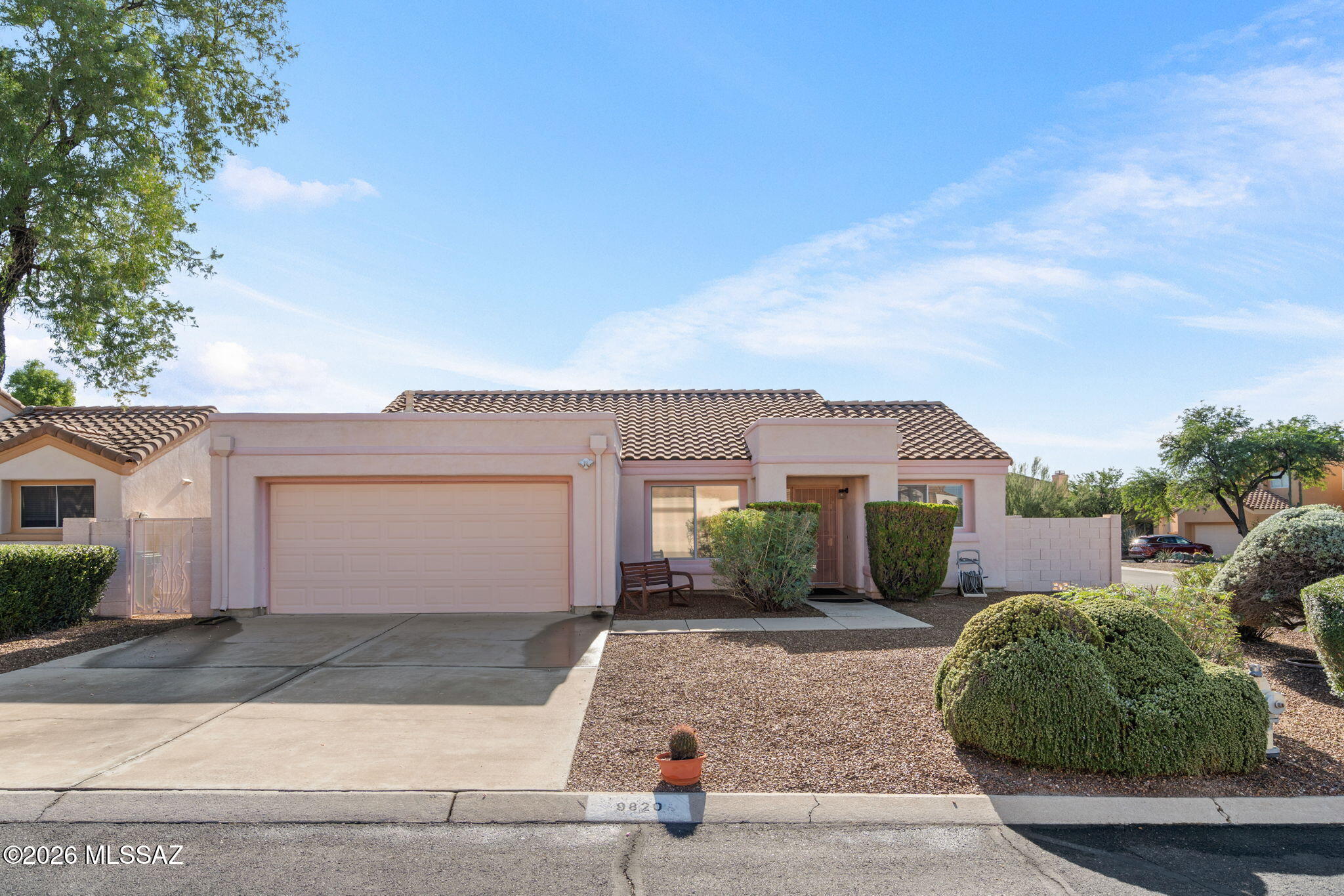Don't miss this incredibly well maintained corner lot in the desirable North Ranch community. One bedroom plus den that could be converted to second bedroom. Rest easy knowing the big ticket items have been taken care of, including a new HVAC installed 2025 and full roof replacement in 2020. Freshly painted interior, completed just prior to listing. Enjoy updated bathrooms and no carpet in any bedrooms. Make the most of outdoor living with a large extended patio and low maintenance yard. Neighborhood amenities include a pool, spa, park, basketball and tennis courts. Schedule a tour today! *Seller is related to Listing Agent*