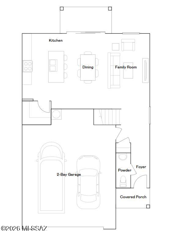 This new two-story home is host to a spacious and flexible open-concept layout on the first floor that blends the kitchen, dining area and family room for seamless transitions and everyday multitasking. On the second level, a versatile loft provides a convenient shared living area easily accessible from three bedrooms and a lavish owner's suite with a full bathroom and walk-in closet. This home includes GE® stainless steal appliances, Rinnai Tankless Water Heater, prep for reverse osmosis, Quartz Countertops, 2'' faux wood blinds, LED lighting and so much more! As an added bonus, this home includes a washer and dryer.