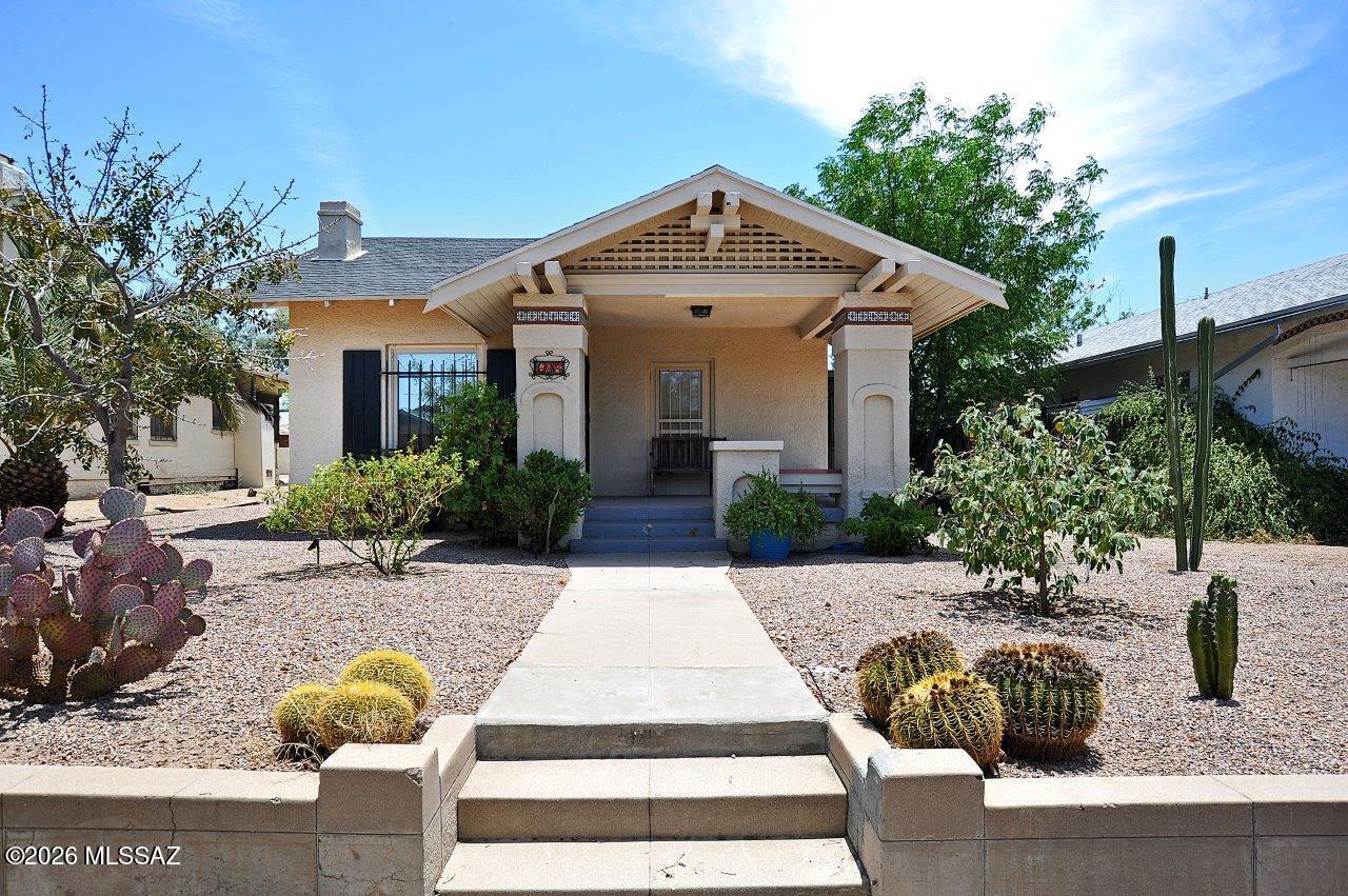 LOCATION, LOCATION, LOCATION! Close to UofA campus, Banner-University Medical Center, Light Rail/Trolley system, plus 4th Ave & bustling downtown areas with shops, restaurants, & entertainment. Built in 1916 this home has been beautifully remodeled while keeping its historic charm. Plenty of space with 3 bedrooms, 2.5 bathrooms, & bonus room in the basement ideal for a workout room or home office. Stunning kitchen with modern SS appliances including gas stove & side-by-side fridge. Washer & dryer located inside the home. Fully fenced private backyard is serene, secure, & includes a storage room & garden shed. Non-smoking home. $45 application fee per adult. One year minimum lease. Ready for immediate occupancy. Renters insurance required. Call listing agent for additional information.