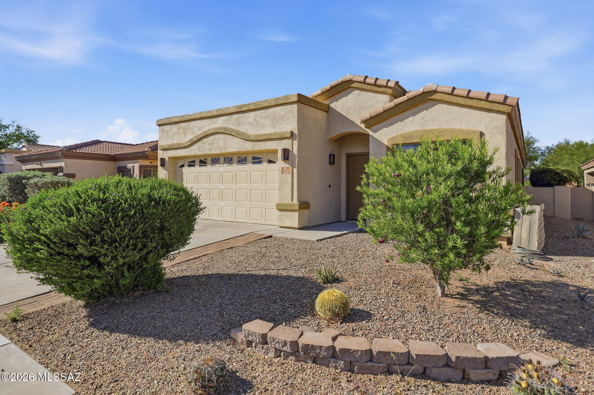 Welcome home to this move-in ready 4-bedroom, 2-bath home in the highly desirable Rancho Sahuarita community offers comfort and lifestyle all in one. Step inside to find a bright and inviting floor plan with generous living areas, a functional kitchen. HVAC replace 2022 with Trane unit. Puragain Filteration installed 2023  Interior paint 2026.

Enjoy the benefits of living in Rancho Sahuarita, known for its incredible amenities including multiple community pools, a scenic lake, walking and biking trails, parks, playgrounds, a fitness center, clubhouse, and community events. Whether you're looking to stay active or simply unwind, this neighborhood has something for everyone.

Don't miss the opportunity to own a beautiful home in a vibrant, amenity-rich community--schedule your showing t