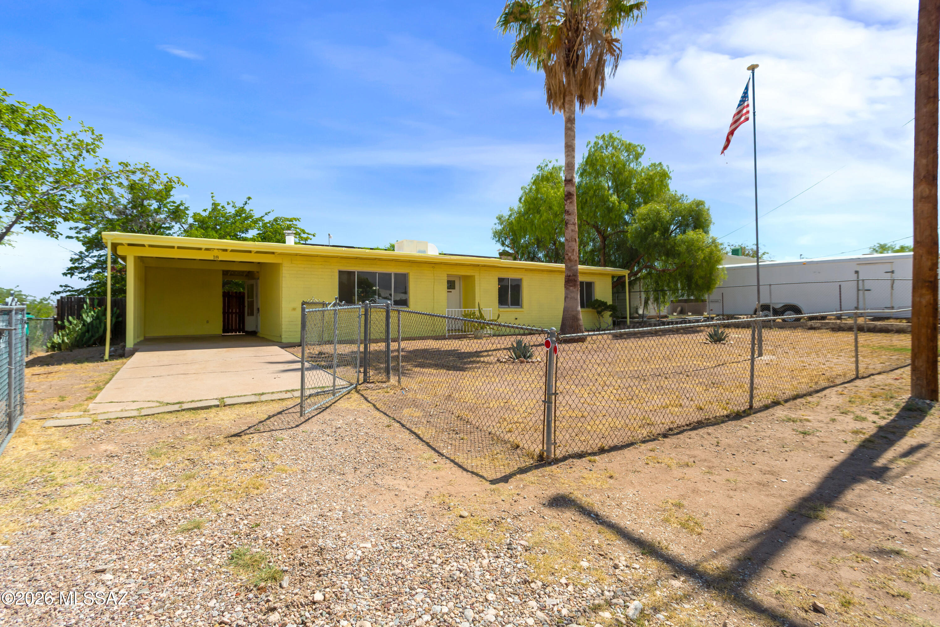 You'll fall in love with this cute 3bedroom 2bathroom home, just a short walk from downtown Tombstone! 
 Home is on a quite street in the heart of Tombstone next too all amenities. Home features fresh paint, new carpet in bedrooms and sellers will install AC with acceptable offer! 
Sellers are licensed agents in the state of Arizona