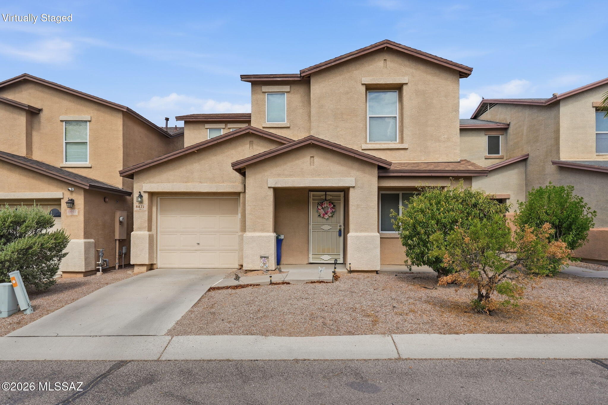 Welcome to this beautifully renovated single-family home located in the highly sought-after Tierra del Paraiso subdivision. Thoughtfully updated with quality and comfort in mind, this home features 30-year Stainmaster carpet, custom cabinetry, and high-quality appliances throughout.

Major improvements provide peace of mind, including a newer HVAC system and a new roof, both completed in 2021 and 2022. The attention to detail and pride of ownership are evident in every space.

Ideally situated near Omni Tucson National, as well as a variety of dining, shopping, and everyday conveniences, this home offers both comfort and convenience. Enjoy direct access to walking trails right from your backyard, perfect for outdoor living and an active lifestyle.