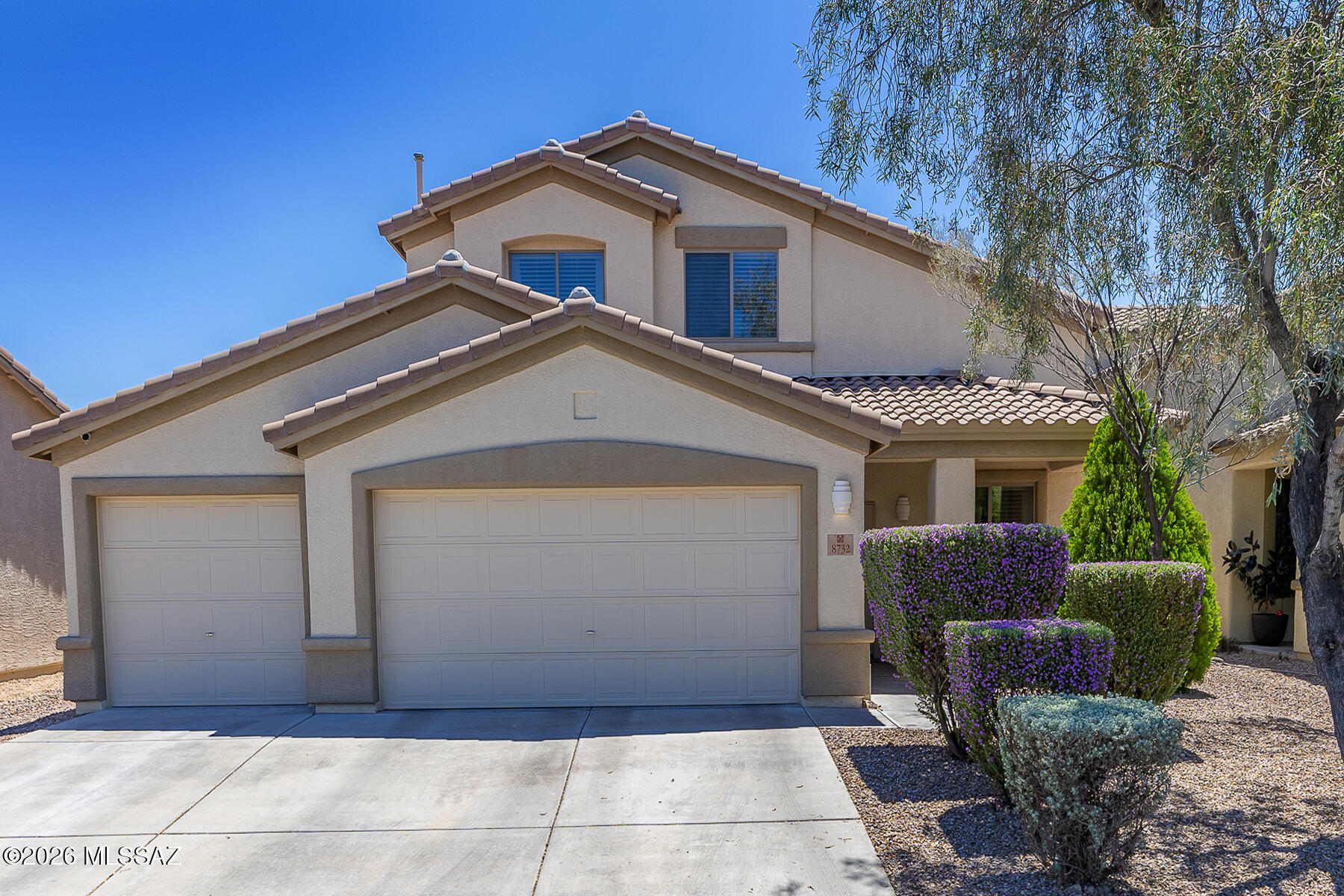 Beautifully maintained 4BD/3BA, 2 story home in desirable Villas at Continental Ranch. Enjoy a functional floor plan from the covered front porch, spacious living & dining areas to the welcoming family room. The kitchen features SS appliances (included), an island w/breakfast bar and a breakfast nook. Hall bath on 1st level. Upstairs offers a large Primary bedroom, generous secondary bedrooms and versatile loft.  Upgrades include: fresh interior paint, new carpet, custom blinds, solid core Shaker doors, upgraded front door, and new sliding glass door.  Relax in the backyard with an extended covered patio w/pavers & 2 ceiling fans. Low care front yard, 3 car garage & new water heater. Laundry room with washer/dryer (included), cabinets & shelves.  Much more....See upgrade list under docs. under "Docs" tab.
