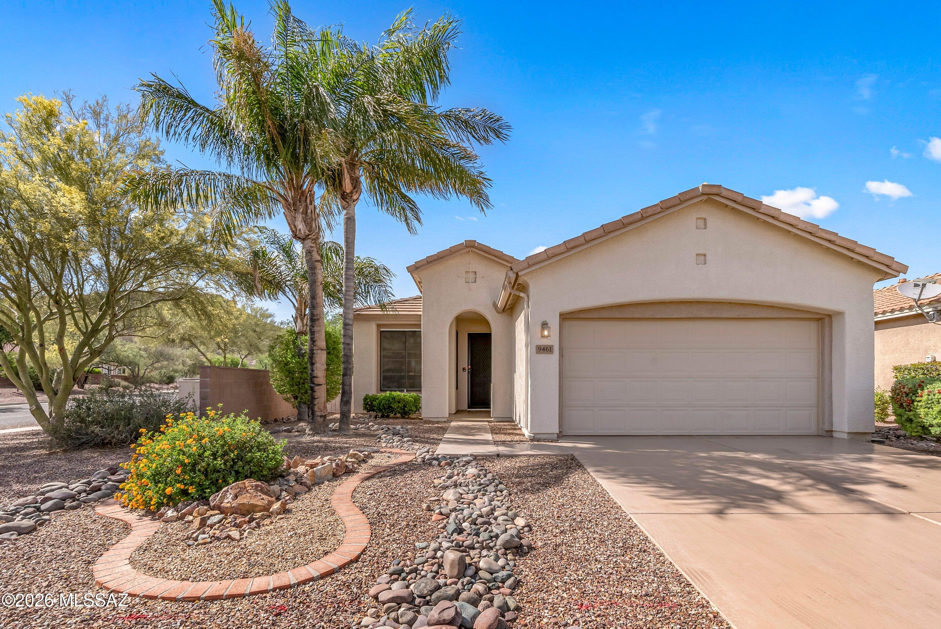 Welcome to your new home located in the highly sought-after Sunflower Retirement community, a vibrant neighborhood known for its active and social lifestyle! This charming home is the perfect place to enjoy everything the community has to offer.
This home is ready to welcome you with a freshly painted interior that feels bright and modern. You'll love the enclosed patio, offering a perfect space to relax with a book or entertain guests year-round. Enjoy significant savings and peace of mind with major upgrades already completed, including cost-efficient owned solar and a newer roof. Step outside to your private yard and enjoy the low maintenance and a mature fruit tree. This isn't just a home, it's a lifestyle of comfort, community, and convenience to shopping, restaurants and I-10,