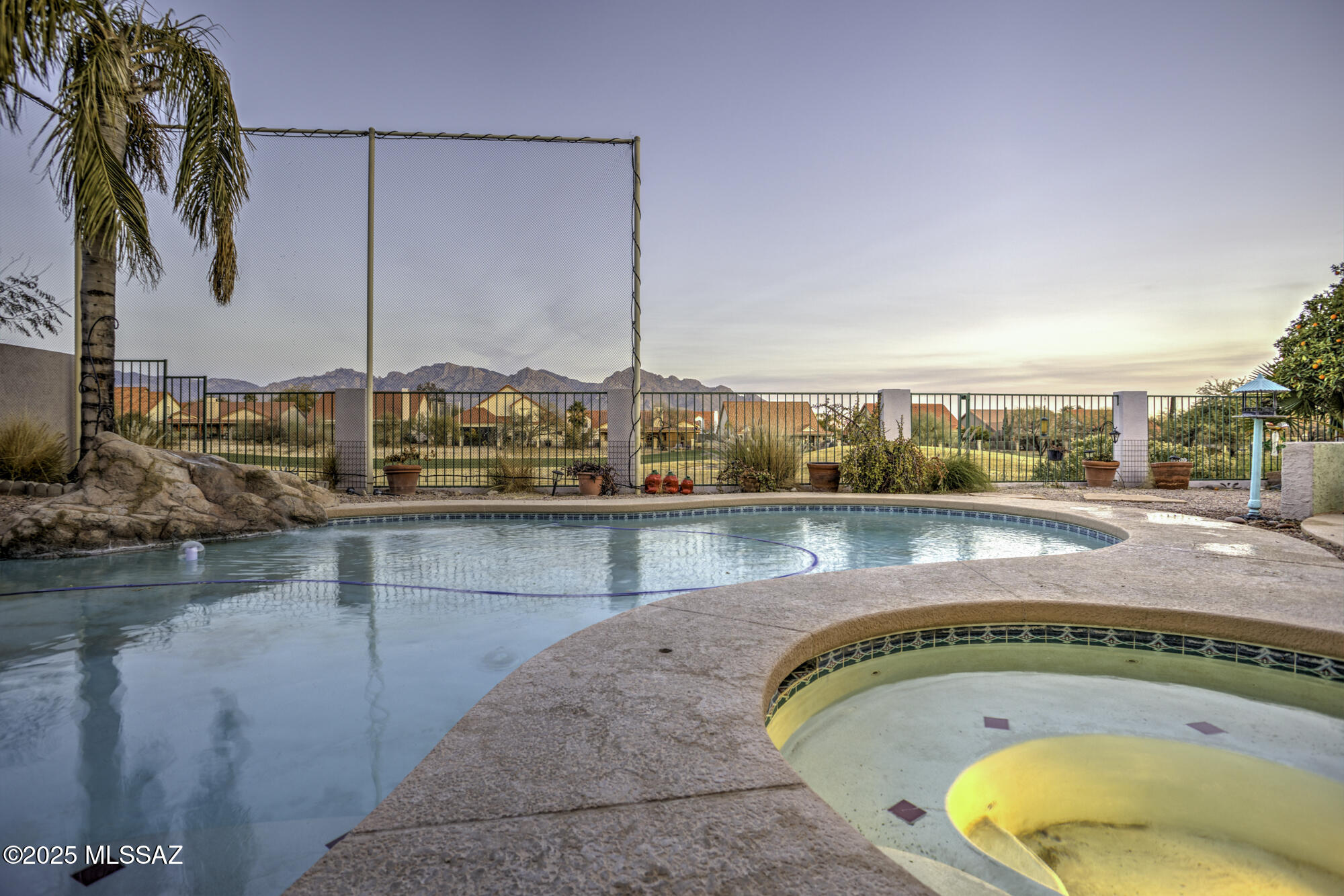 Discover luxurious living in this elegant 5-bedroom+den,3-bathroom home nestled in the prestigious Canada Hills community,featuring breathtaking golf course views and stunning mountain scenery.This remarkable property offers a spacious open floor plan with soaring ceilings, a grand staircase,and upscale finishes--perfect for both entertaining and everyday living.Expansive windows fill the home with natural light,highlighting picturesque views of the lush golf course and majestic mountains from nearly every room.Step outside to your private backyard oasis, complete with a sparkling pool,integrated spa,spacious patio, and beautifully maintained landscaping--ideal for relaxing or hosting gatherings. The versatile den provides a great space for a home office or flex room to suit your lifestyle