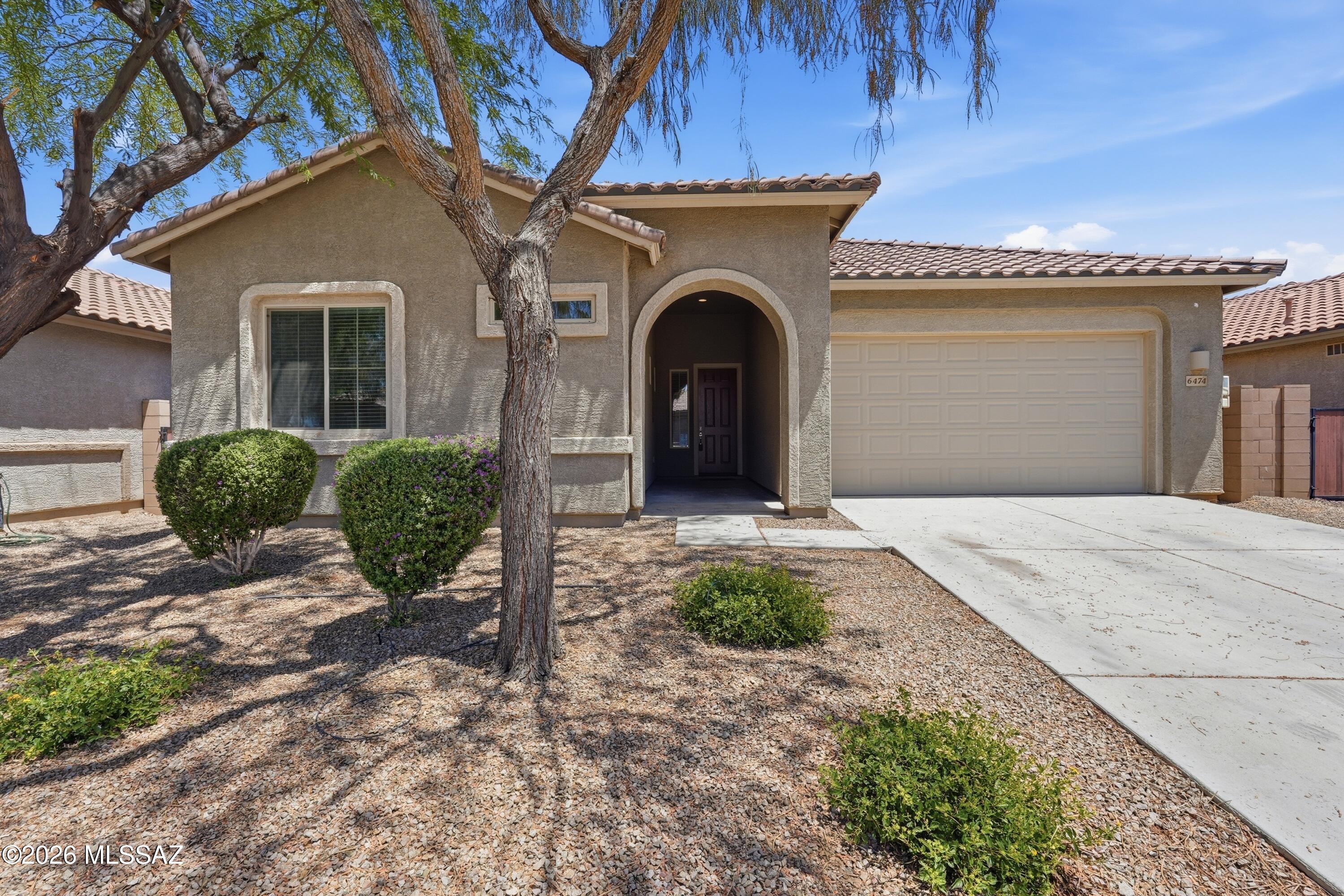 No Application Fees! Single level 3-bedroom, 2.5-bathroom Tucson home located in the desirable Star Valley community. This spacious home features numerous upgrades including tile flooring throughout all living and high traffic areas, neutral carpeting in each bedroom, neutral paint throughout, ceiling fans in each room, upgraded window blinds, upgraded doors and fixtures, and abundant natural lighting. The open great room floor plan provides exceptional living space and flows into the spacious kitchen featuring extended countertops, upgraded cabinets, oversized island with breakfast bar, separate pantry, gas range, microwave, dishwasher, refrigerator, and ample cabinet and counter space. The oversized primary suite features excellent natural lighting, walk-in closet, additional secondary closet, extended dual sink vanity, and large step-in shower. Additional bedrooms provide flexible living space for guests, office use, or hobbies. The 2.5 car garage offers ample parking and storage space. Easy to maintain desert landscaping includes an extended covered patio and direct backyard access from both the living room and primary suite. Tenants to pay $150 monthly solar utility charge as part of the lease. The utility savings is expected to exceed the cost.

Located in the popular Star Valley community with nearby parks, walking paths, playgrounds, and greenbelt areas. Convenient southwest Tucson location close to shopping, restaurants, schools, outdoor recreation, and major Tucson employment corridors with easy access to downtown Tucson and surrounding areas.

All Denali Real Estate residents are automatically enrolled in the Resident Benefits Package (RBP) for $55.00/month which includes Renter's Liability Insurance, Credit Building to help boost the resident's credit scores with timely rent payments, up to $1M Identity Theft Protection, HVAC air filter delivery (for applicable properties), our best-in-class resident rewards program, and much more!