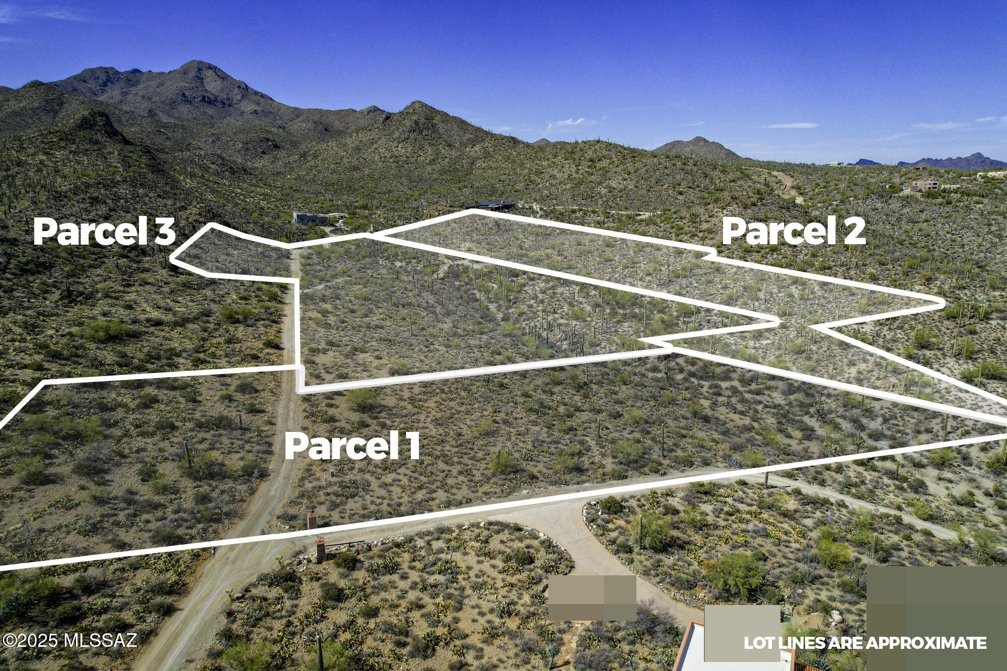 Great residential development opportunity.  3 parcels together for a total of 13.22 acres in the Tucson Mountain foothills just 1 parcel away from Saguaro National Park.  Gorgeous lush desert flora,  saguaro studded and gentle rolling terrain complete with electric hook up at the property line.  Lovely views and surrounded by custom homes.  A 596 ft capped registered well is on property located nearby a nice flat building site.  Wonderful private, serene area with plenty of space between neighbors. Horses allowed.