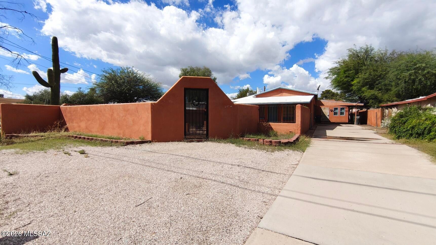 Midtown location. Lots of potential! Own and live in or rent out some or all of this 3 bed 3 bath home and casita. Main home is spacious  2 bed 2 bath approx 1330 sqft. Casita 1 bed 1 bath approx 550 sq ft. Off street parking, private courtyard, HVAC in main home only 3 yrs old. Casita uses evaporative cooling. Separate gas and electric meters, shared meter for water.

Owner offering this home ''AS IS'' and will consider ALL offers.  Buyer to verify all facts. Some updating could really make the home and casita shine and produce income or be a great place to live.
