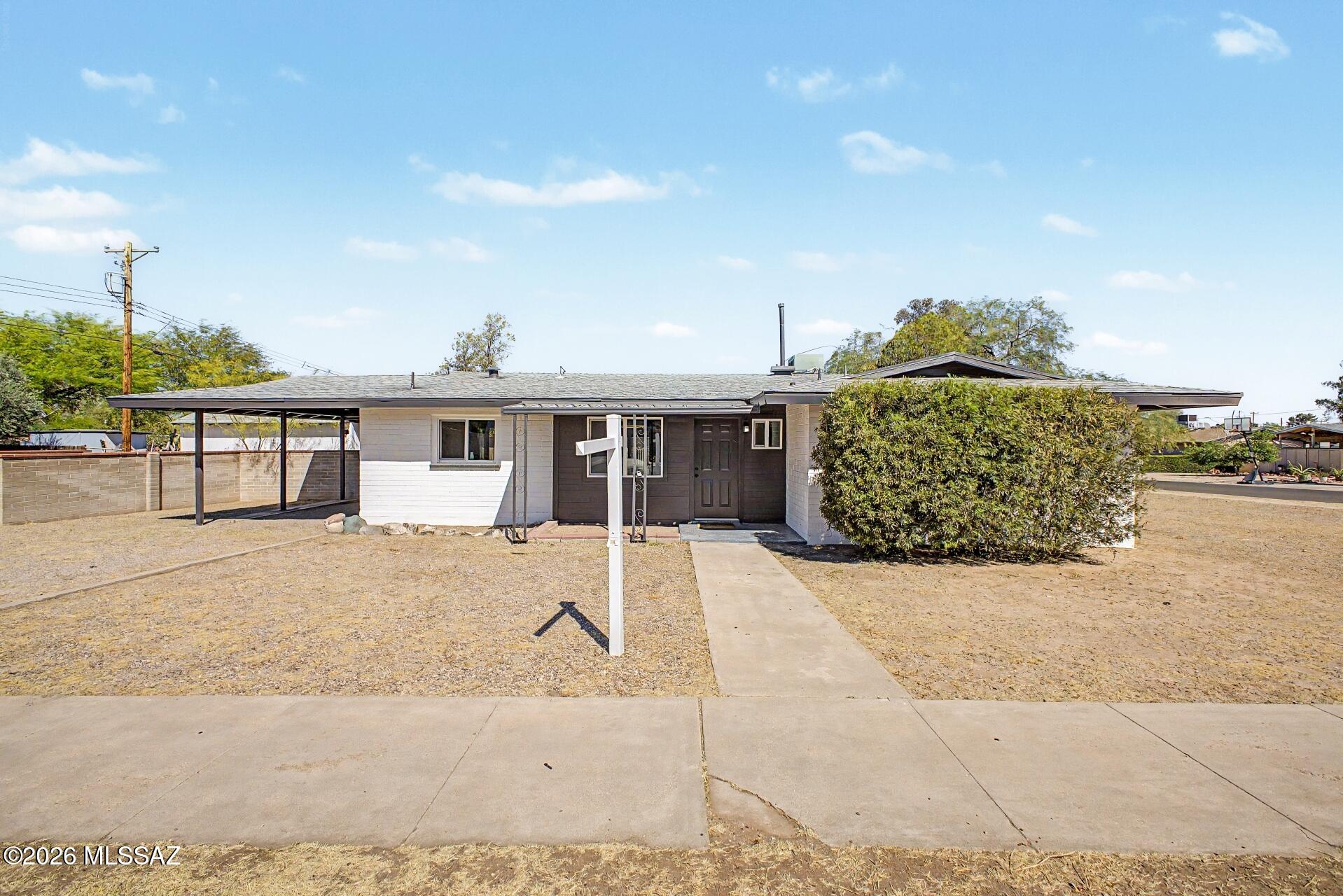 Welcome to this beautifully remodeled brick-style home, ideally situated in central Tucson? Just minutes from Park Place Mall,
shopping, and dining. Step inside to an inviting open-concept layout filled with natural light and stylish modern finishes throughout. This move-in ready home offers added peace of mind with a brand-new roof, new windows, and a fully updated interior. The expansive lot provides ample space for RV parking, outdoor living, or future expansion. An added bonus: the existing storage space offers potential for conversion into a casita, with R2 zoning allowing for additional possibilities. Don't miss the opportunity to own this thoughtfully upgraded Tucson gem!