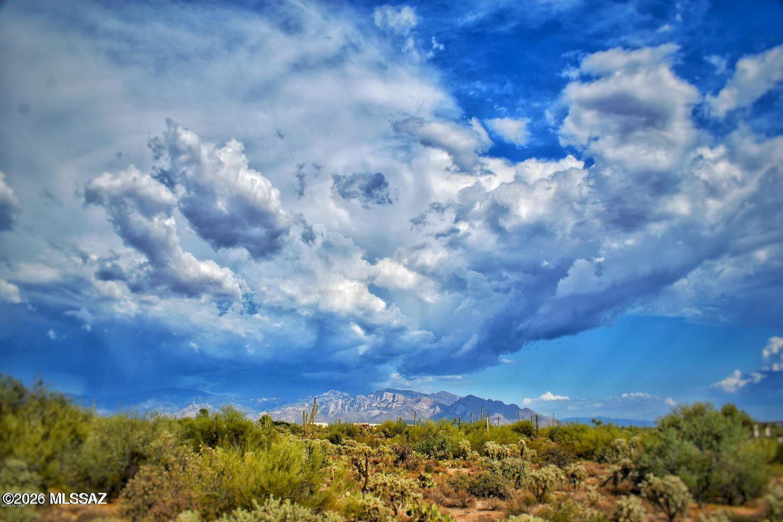 Rare 3.32-acre homesite featuring unobstructed Catalina Mountain views and panoramic mountain vistas in every direction. This flat, SR-zoned parcel is surrounded by majestic saguaros and beautiful Tucson desert vegetation, offering an exceptional setting for a custom luxury estate. Electric is available and there is no HOA, providing flexibility for horses, RVs, garages, and workshops. Enjoy breathtaking Arizona sunrises, spectacular sunsets, and the peace and privacy of Sonoran Desert living. Ideally located on Tucson's desirable Northwest side, just minutes from I-10, shopping, dining, and everyday conveniences. A rare opportunity to own a premier piece of Arizona desert with stunning mountain views.