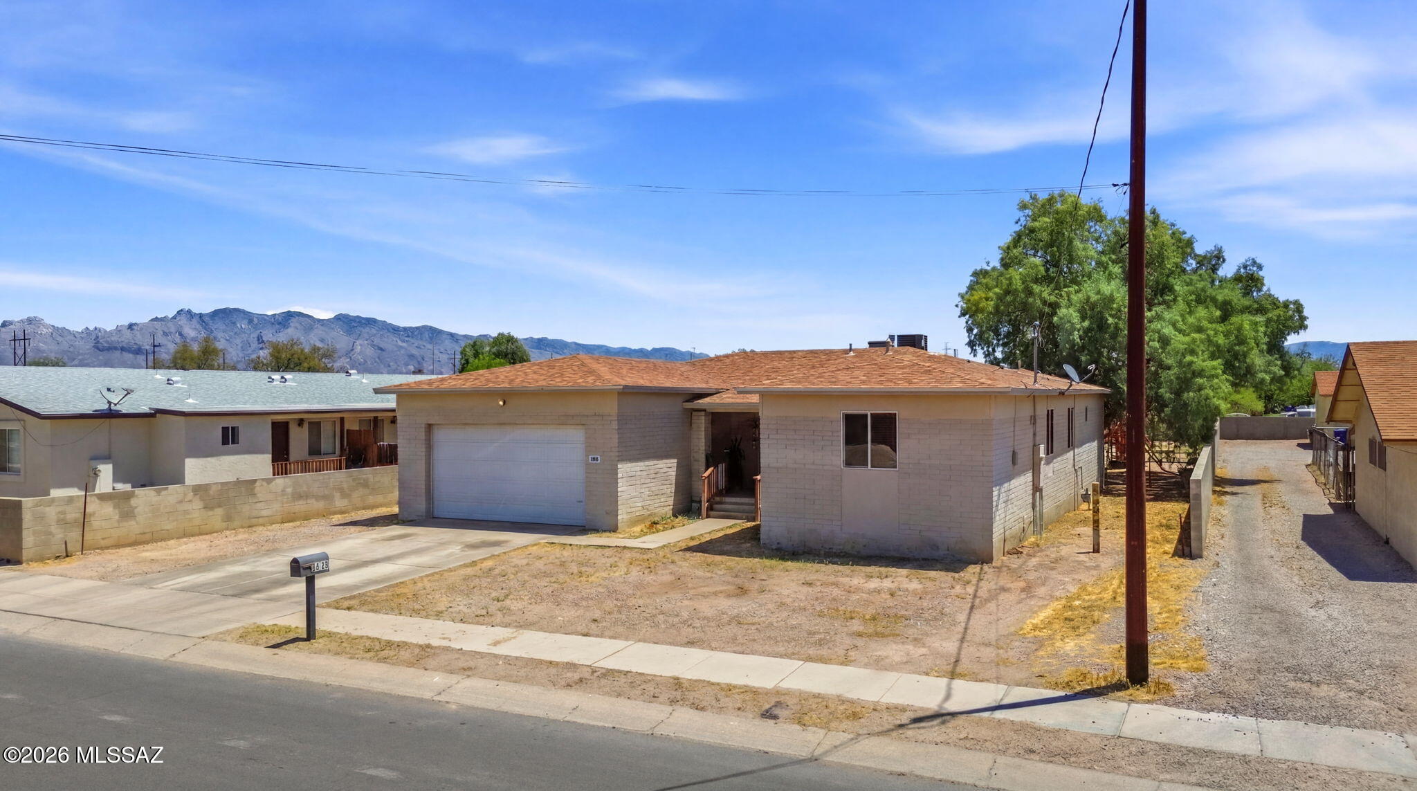 Property located in the west side area on a generous 0.36-acre lot with no HOA. This spacious 4-bedroom, 2-bathroom home features an open and functional layout along with a large backyard, ideal for entertaining, gardening, or future expansion. Recent updates include newer A/C, roof, and double-pane windows, offering added comfort, energy efficiency, and peace of mind. Conveniently located near the U of A, Pima College, and with quick access to I-10, shopping, dining, and major commuter routes. This home combines space, updates, and an excellent central location.