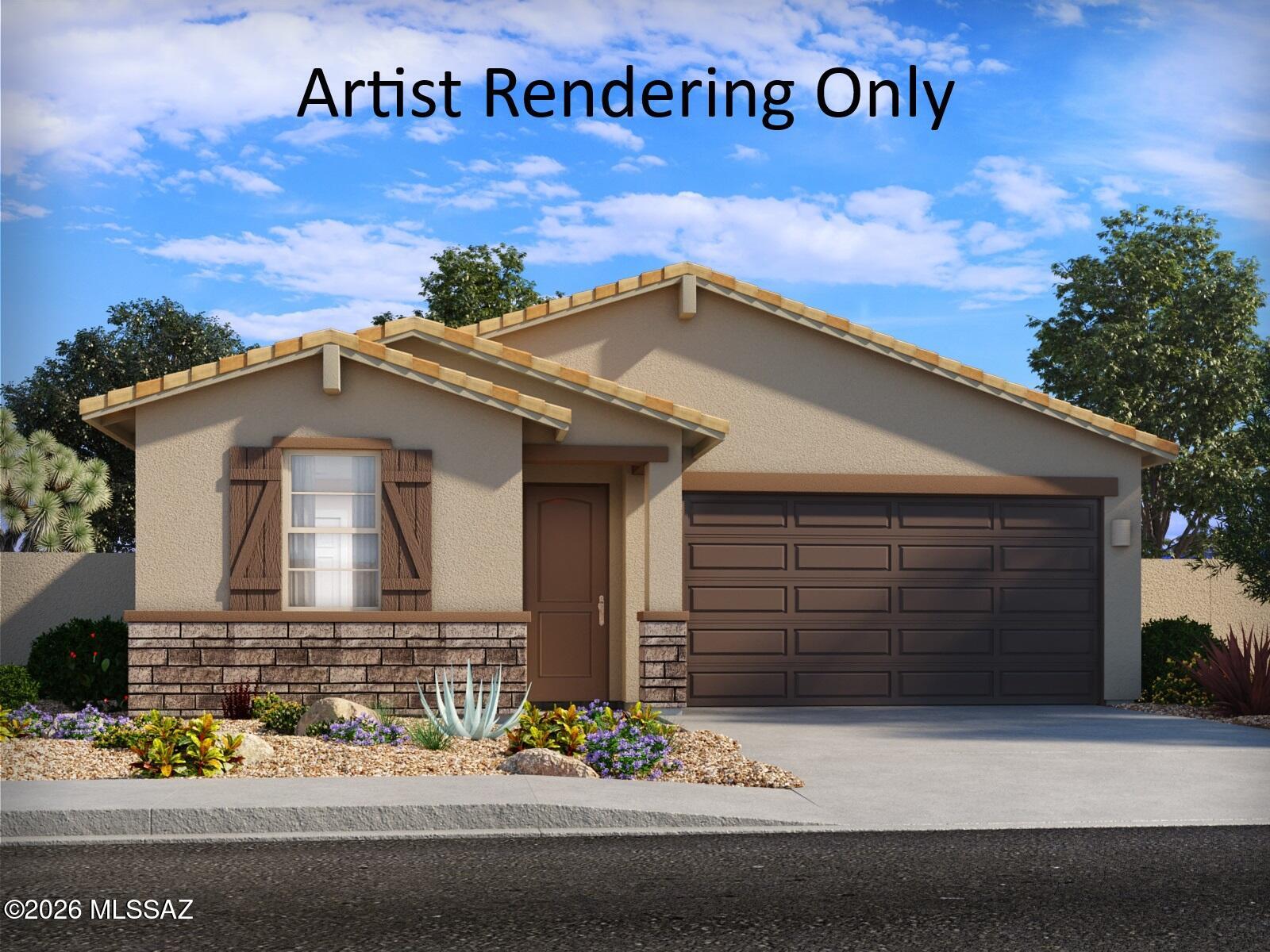 This 4-bedroom, 3-bath home offers space and versatility for the whole family. A dedicated teen room creates the perfect spot for homework, gaming, or relaxing, while the private primary suite features dual sinks and a spacious walk-in closet. Located in Las Patrias at Star Valley Phase III - Premier Series, residents enjoy walking and biking trails, playgrounds, and a convenient Tucson location less than 10 minutes from I-10 with easy access to downtown and major employment centers. Move-in ready and complete with a washer, dryer, refrigerator, and whole-home blinds. Built with innovative energy-efficient features designed for comfort, savings, healthier living, and peace of mind.