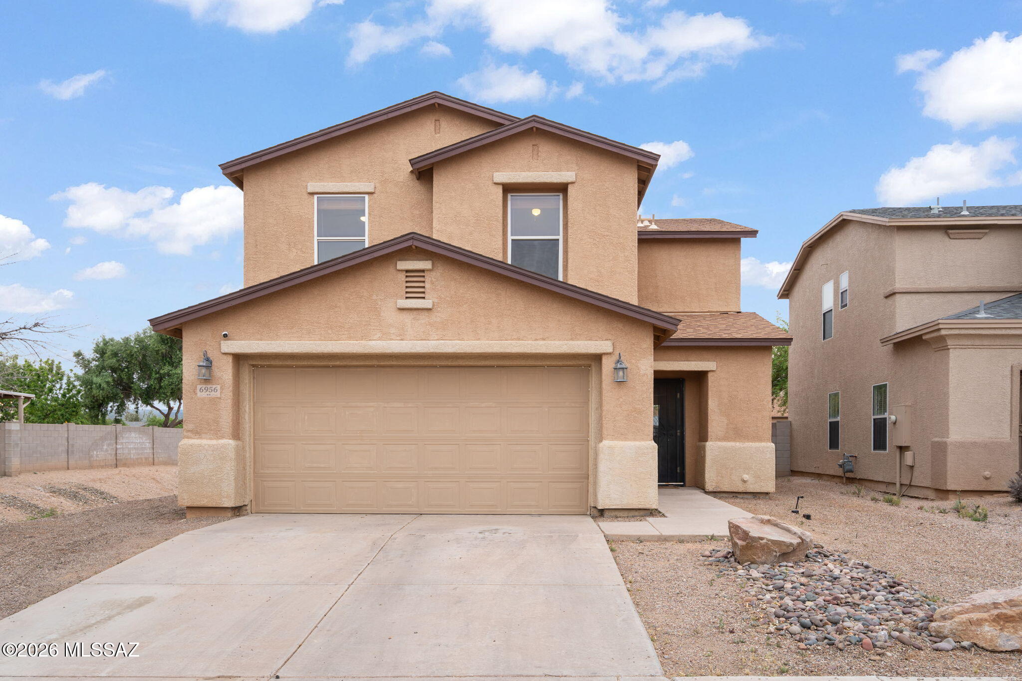 This stunning 3-bedroom, 2.5-bathroom, 2-story home with a versatile loft offers the perfect blend of comfort, flexibility, and privacy. Whether you're a growing family, a remote worker in need of extra space, or simply someone who loves room to breathe, this home checks every box. Enjoy the rare luxury of no immediate neighbor on one side, giving you the added privacy and open feel that's so hard to find. Step outside and discover a generous backyard brimming with potential! Whether you're envisioning a resort-style pool, a lush garden oasis, an entertainer's dream patio, or a playground for the whole family, the canvas is yours. The bonus loft adds incredible versatility that would be perfect as a home office, playroom, media room, or additional living space. With 2.5 bathrooms and two stories of thoughtfully designed living area, there's room for everyone to spread out and make this home their own.

Come see the possibilities for yourself!