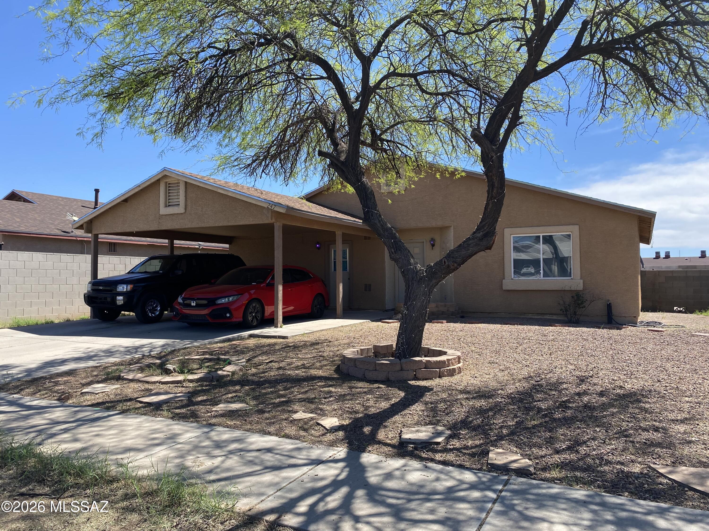 Motivated sellers! Schedule to view this 3-bedroom 2-bathroom home on a quiet cul-de-sac. With no immediate back neighbors plus NO HOA! Home has some freshly painted rooms and kitchen area making it ready for its new owners. You can appreciate NO CARPET anywhere except in the massive walk in closet and the custom tile throughout the home. The back yard is spacious and ready for hosting gatherings. Home is conveniently located near schools, dining, shopping and so much more!