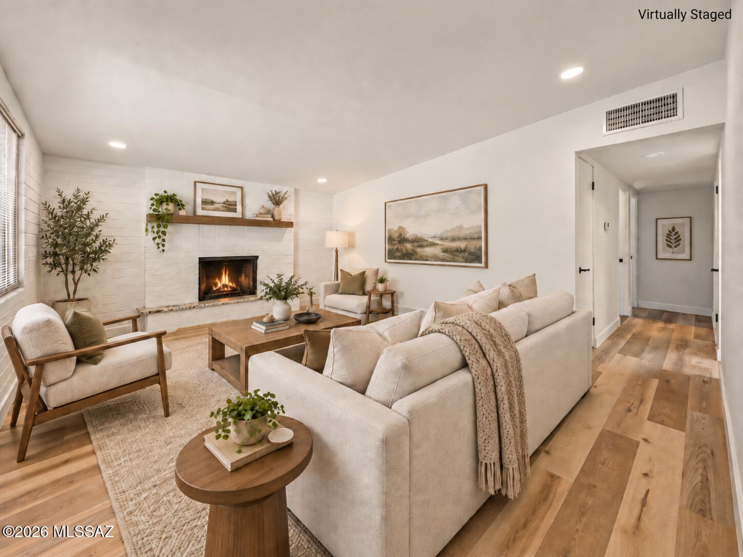 FULLY REMODELED BRICK HOME | 3 BED | 2 BATH | NEW ROOF & HVAC! Welcome to this beautiful home offering 1,477 sq ft of stylish, move-in-ready living space on .18-acre lot. Featuring luxury vinyl flooring, fresh interior finishes, a remodeled kitchen with new cabinetry, quartz countertops, backsplash, new appliances, & beautifully updated bathrooms. The living area is anchored by a charming brick fireplace. The primary suite includes a bonus room, perfect for a home office, sitting area, workout space or nursery. A separate additional room provides flexibility for a dining area, family room, game room or office. Lots of yard with a storage shed. Located near a neighborhood park slated for a significant multi-million-dollar improvement project, with neighborhood road improvements also planned This is the kind of home where the big-ticket updates are already done--just move in and enjoy! Agent is related to seller.