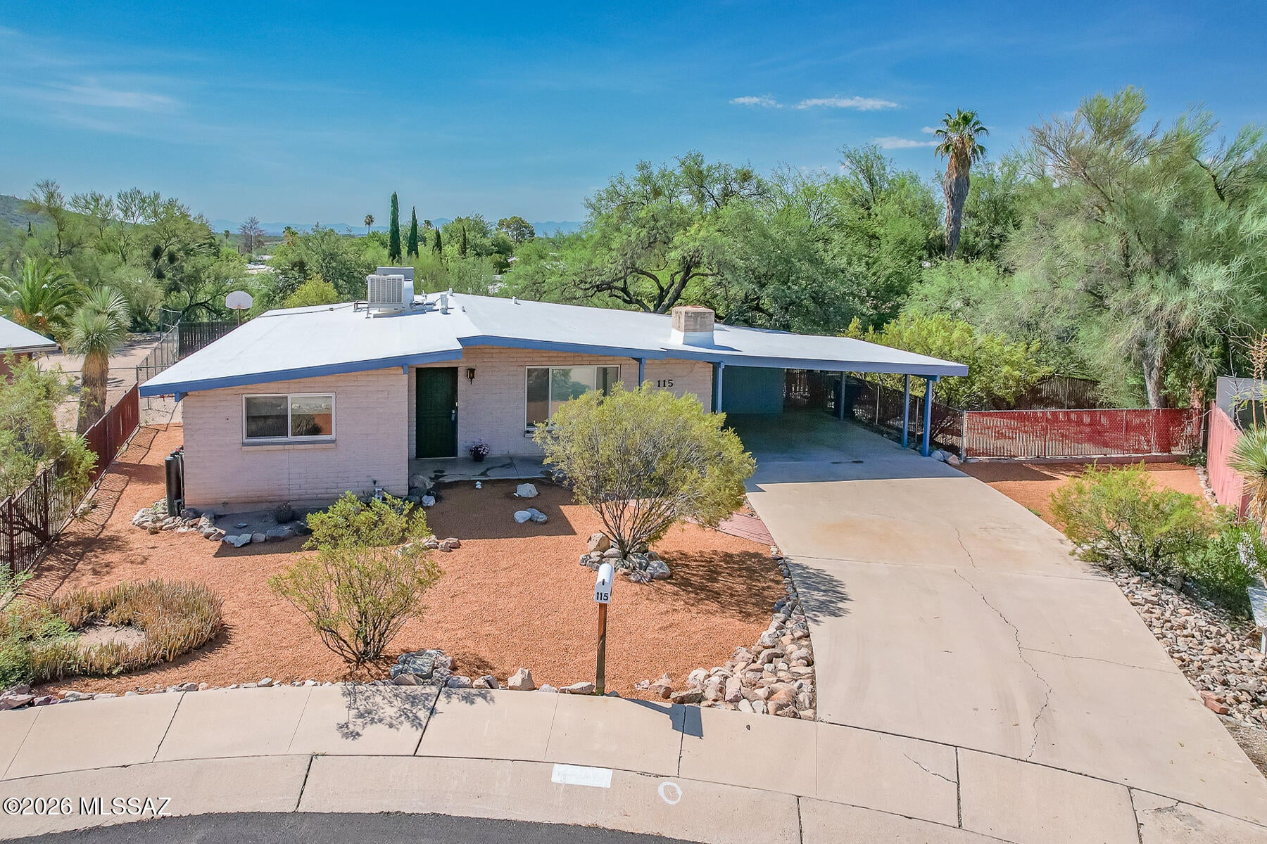I've had some touch ups but I need a make over. Great 4 Bdrm 2 Ba family starter home in a desirable location. Elem school  less than 1 mile away; Pima College Main Campus is 1.2 miles. UofA is 5 miles away.  There's NO HOA but has a community POOL which is an optional membership.  This is a Trustee Sale and allow 48 hours for response. At this price home is being sold in as is. Extra room just off living rm is NOT PERMITTED no Cooling or Heating and none will be installed. A new roof was just installed and warranty is transferable.  Lots of potential for that handy person to make their own.