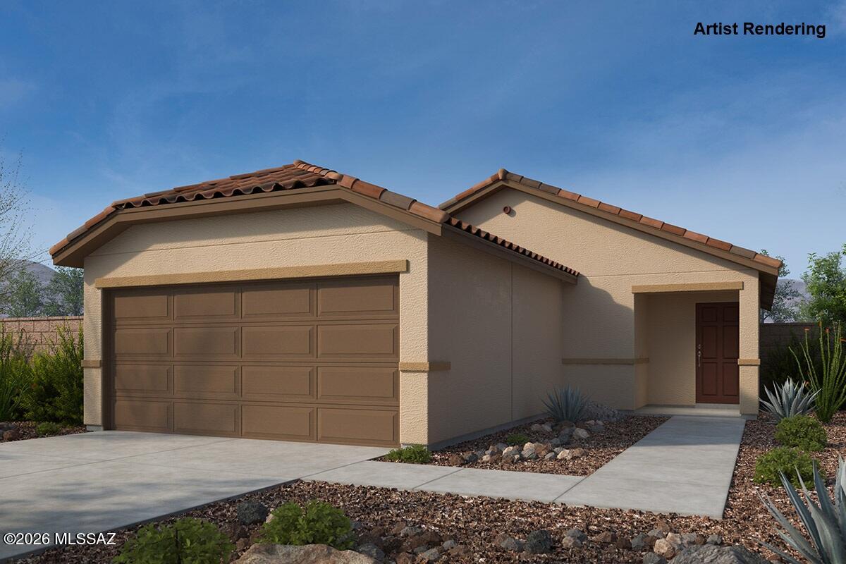 Beautiful premier master plan community at Irvington and Wingate. This single-story home features a covered back patio, sound absorbing ENERGY STAR® certified cellulose insulation, and ceramic tile flooring throughout. The kitchen showcases granite countertops in 3 color choices, cabinets in 2 color choices, a peninsula, pantry, and Whirlpool® stainless steel appliances. The primary suite boasts a walk-in closet and connected bath with a dual-sink vanity and walk-in shower. This is a floor plan listing. Home is to be built and buyer may choose features and homesites that are not included in this base price. Call today for more information. Base price range does not include lot premiums and/or additional upgrades other than included features. Property taxes are not available to date.