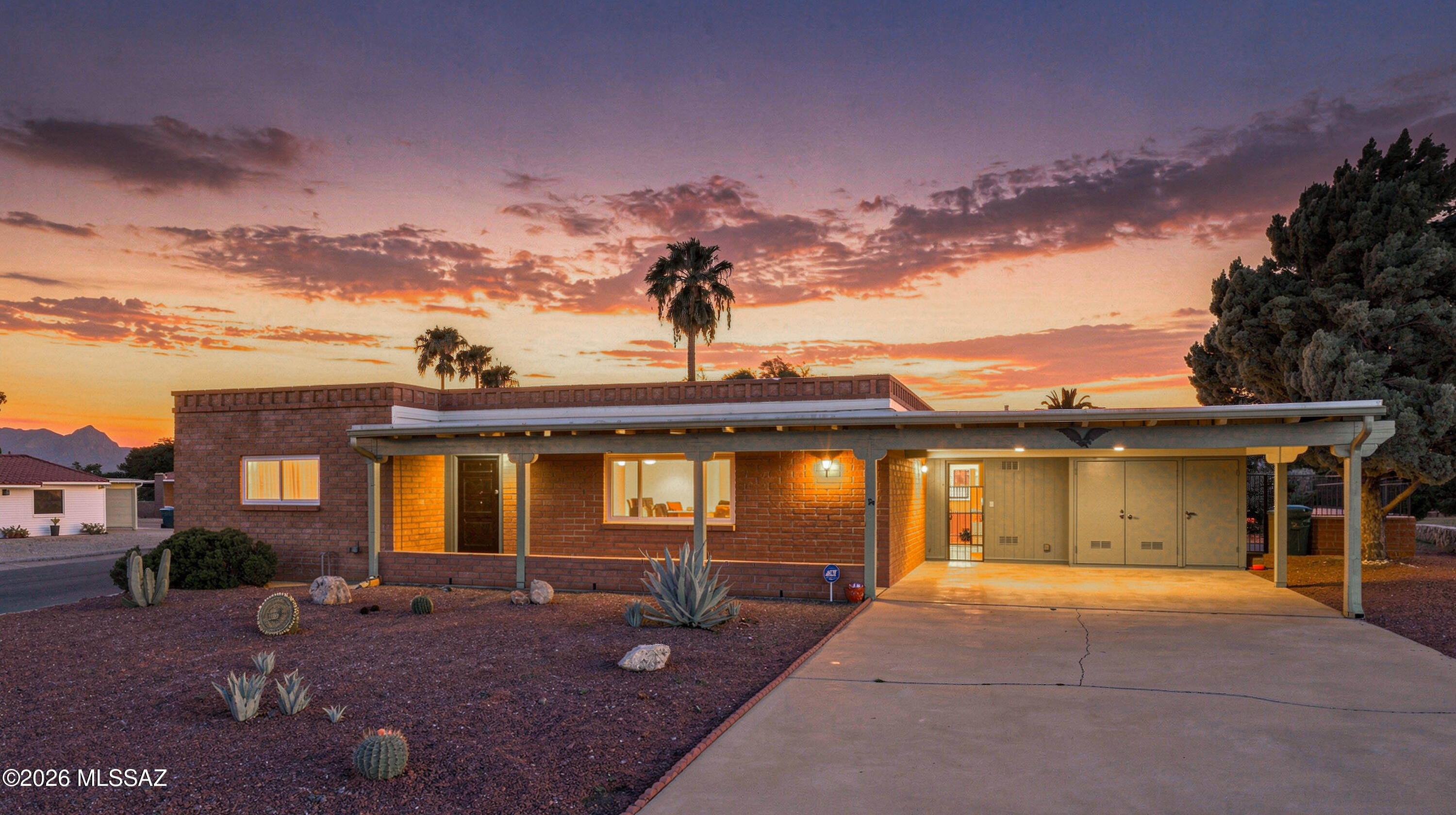 This inviting corner lot home offers beautiful mountain views and a host of thoughtful features. Enjoy the added peace of mind and energy efficiency of all new windows, along with a charming Arizona room that provides a perfect spot to relax and take in the surroundings. The kitchen is designed for both everyday living and entertaining, featuring stainless steel appliances, 2 pantries, and a 5-burner gas stove for the home chef. A large laundry room with tons of storage adds incredible functionality, while a separate room offers flexible space for additional storage, or a hobby room. With its desirable corner-lot location, mountain views, updated windows, versatile bonus spaces, and well-appointed kitchen, this home combines comfort, functionality, and Arizona living in one great package.