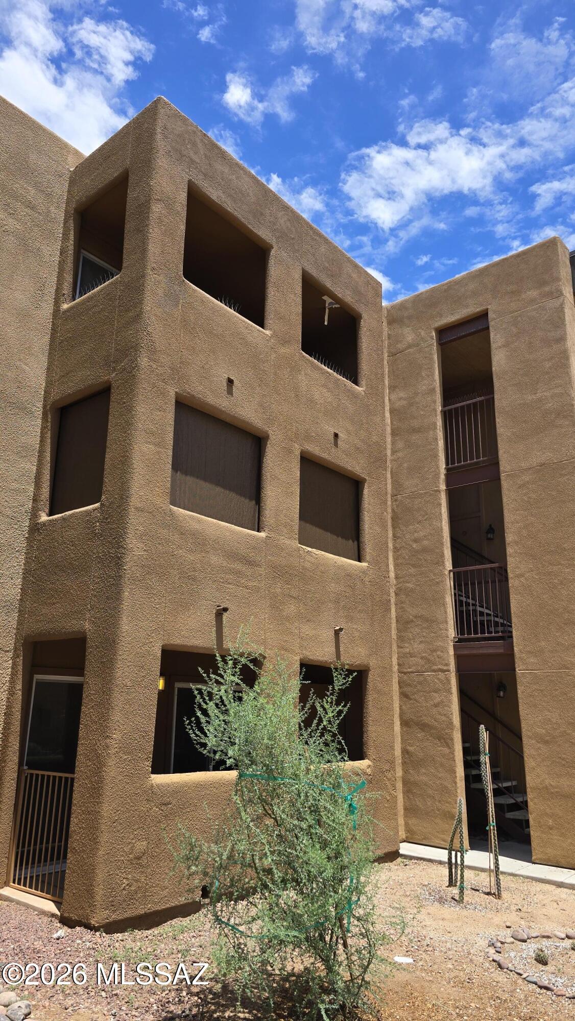 Completely renovated 1 bed, 1 bath condo at Casa Club, less than 10 mins from U of A! Features modern touches throughout, including gorgeous new granite countertops in both kitchen and bath, brand-new flooring, and an under-sink water softener. The fully updated bathroom offers a sleek, fresh look. Enjoy peace of mind with a front security door. Step outside onto your large, tiled balcony--matching the interior flooring--and relax with direct views over the pool area. Move-in ready and perfectly located in central Tucson!