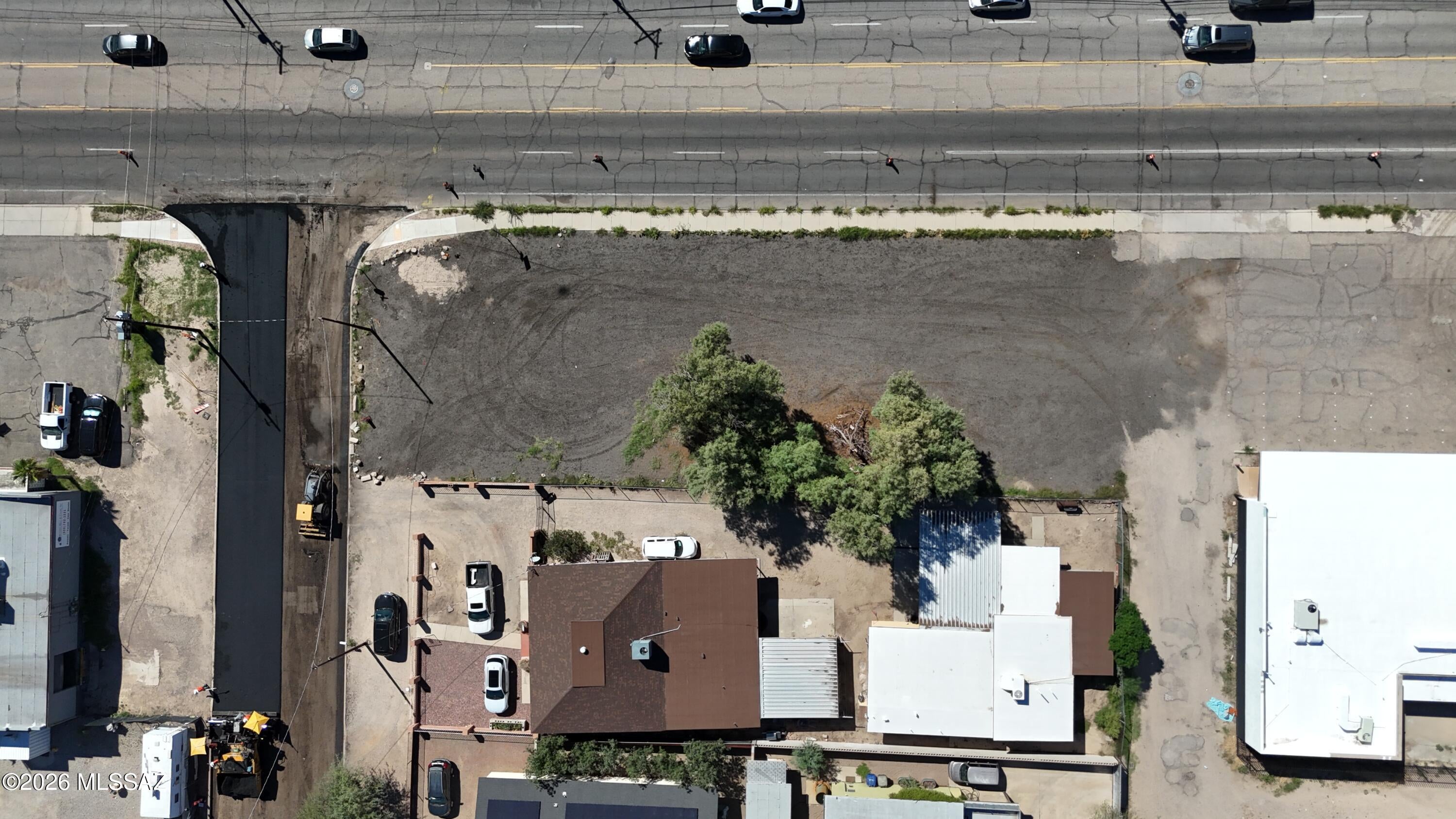 Downtown Tucson corner lot near 22nd Street and I-10! This vacant parcel is zoned R-3, offering potential for multifamily residential development in a convenient location with quick freeway access. Bring your plans and explore what's possible. Buyer to verify permitted uses, unit count, utilities, and development requirements with the City of Tucson.