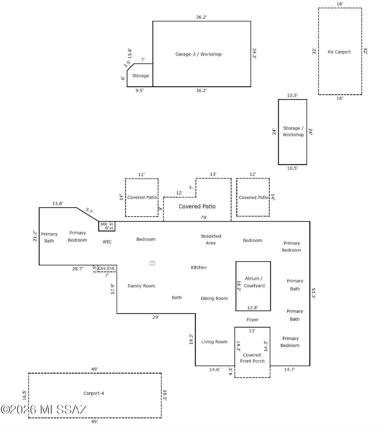 Casas Adobes Estates (541-618) - Residential