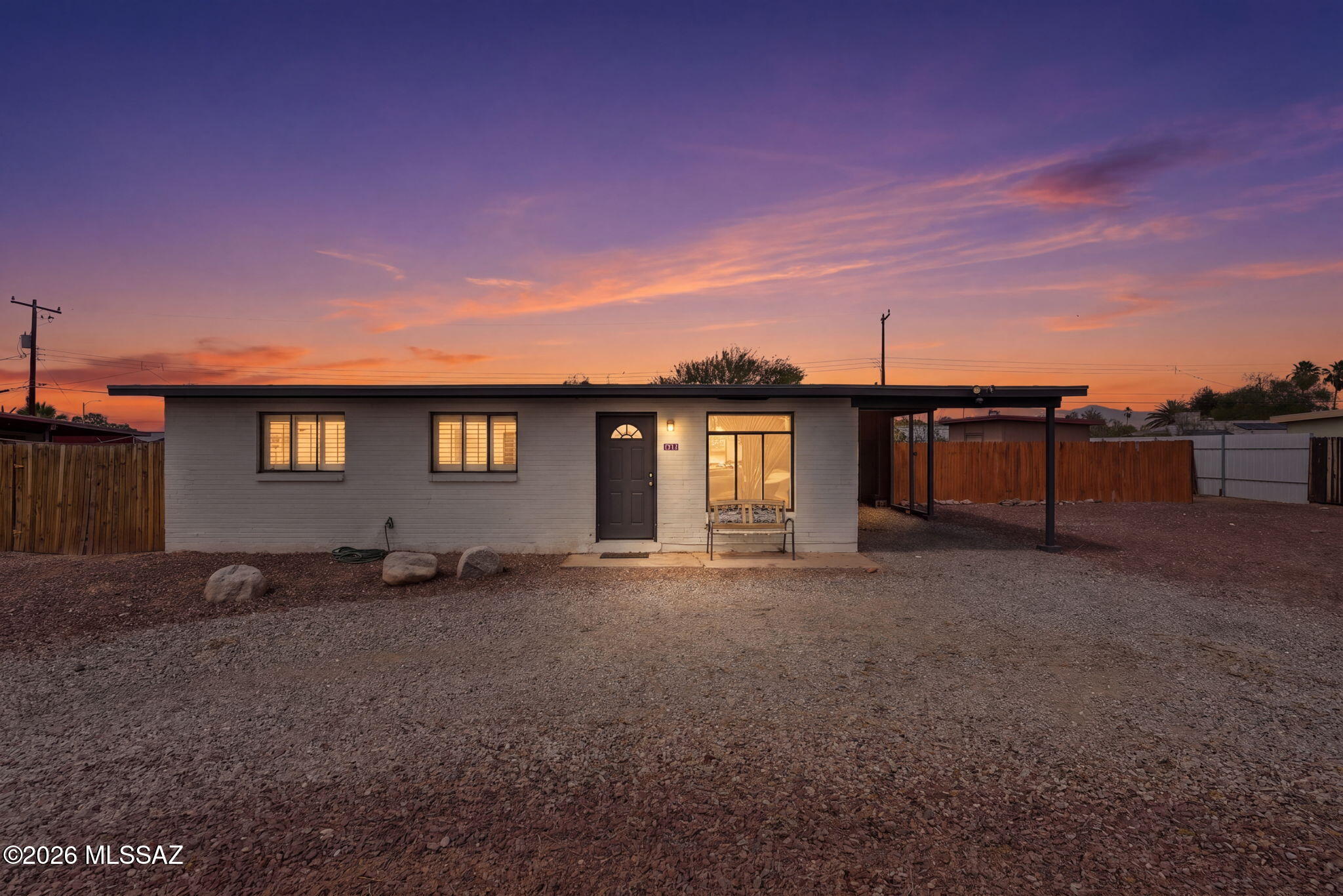 No HOA. Quarter-acre lot. Move-in ready. This 3 bed, 2 bath Tucson home delivers everything a first-time buyer is looking for without the compromise. Newer floors and fresh carpet mean you can unpack and enjoy from day one. The low maintenance yard keeps things simple, and two massive storage sheds set this property apart -- we're talking serious square footage for a workshop, extra storage, lawn equipment, or whatever your hobbies demand. Whether you're a hobbyist, a tinkerer, or just someone who finally wants a place for everything, these sheds are a game changer. Clean, solid condition throughout -- just bring your furniture and make it yours.