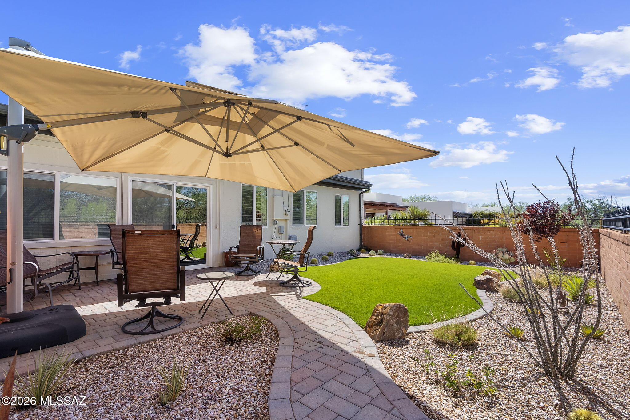Continental Vistas is calling, and this exceptional Green Valley home is ready to steal the show! Immaculately maintained and completely move-in ready, it features more than $80,000 in impressive upgrades, including beautifully transformed outdoor spaces, an updated kitchen, fully remodeled bathrooms, and premium finishes throughout. Step outside to enjoy breathtaking views and a backyard designed for relaxing, entertaining, and unforgettable Arizona sunsets. The location is just as impressive minutes from shopping, dining, medical facilities, Green Valley Recreation centers, golf courses, and scenic trails. Stylish, comfortable, and truly turnkey, this remarkable home offers the Green Valley lifestyle you've been waiting for!
Schedule you're tour today!