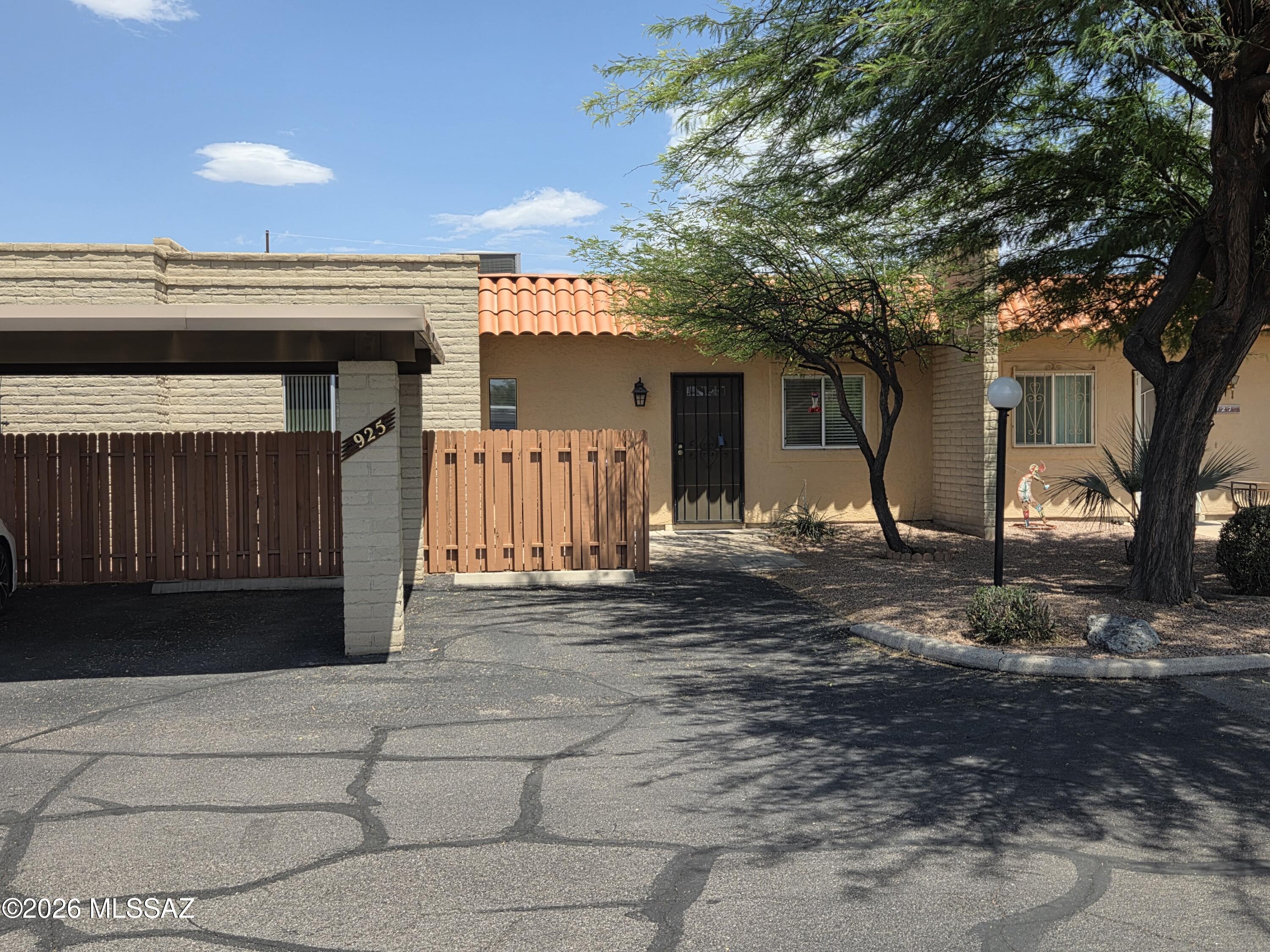 Great location in Pantano Park. At the edge of the neighborhood close to Tucson Loop bike & walking path. 2 bedroom 2 bath with ceramic tile floors throughout. Updated bathrooms. Stainless appliances. Large covered patio with storage. Cool off in community pool. Recent new air conditioner. Loads of guest parking.
