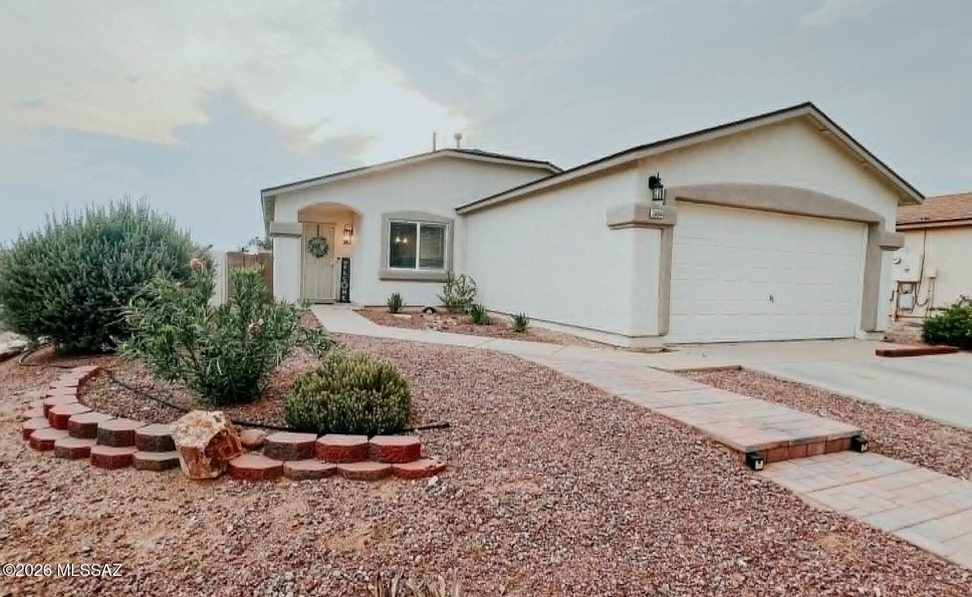 PAID SOLAR!!!! Welcome to this inviting 3-bedroom, 2-bathroom home, freshly painted inside and out with updated guest bathroom cabinetry. Enjoy a brand-new stove and all included appliances, making it truly move-in ready. Step outside to a lovely backyard, ideal for entertaining or unwinding while taking in gorgeous sunset views. Featuring a cozy living space, a newer roof, and thoughtful upgrades throughout, this home perfectly combines comfort, style, and convenience for its next owner.