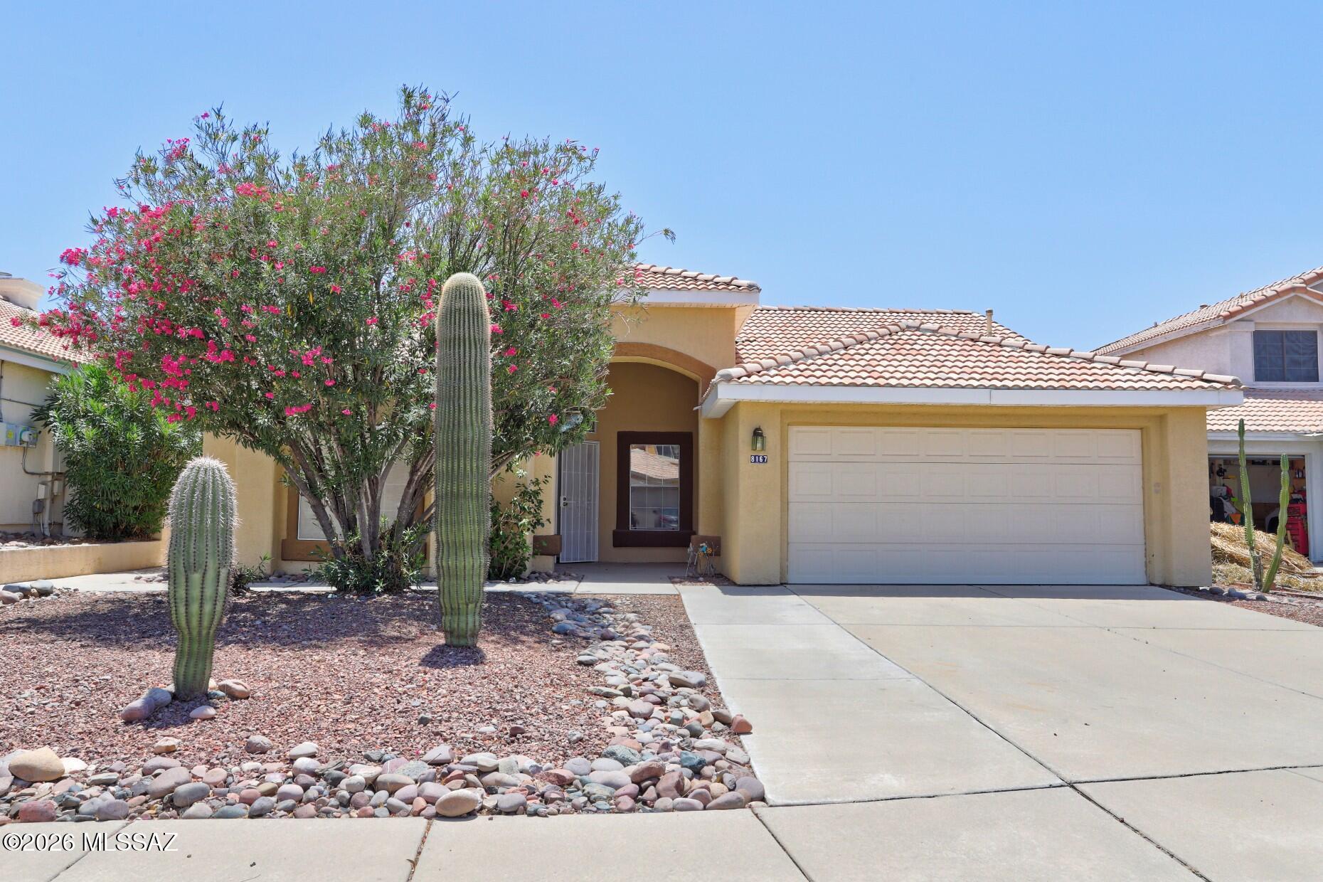 Lovely 4 bedroom, 2 bath home in desirable Continental Ranch.  Kitchen features granite counter-tops with breakfast bar.  Family room with fireplace off the kitchen, as well as,  a separate Living room.  New carpet in all 4 bedrooms. Tile and laminate flooring throughout the rest of the home. Laundry room with washer and dryer, includes built-in shelves for extra storage. Step into the backyard and explore the studio/workshop and landscaped backyard that includes several citrus trees. Spacious covered patio is perfect for entertaining. One of a kind property, close to many conveniences!