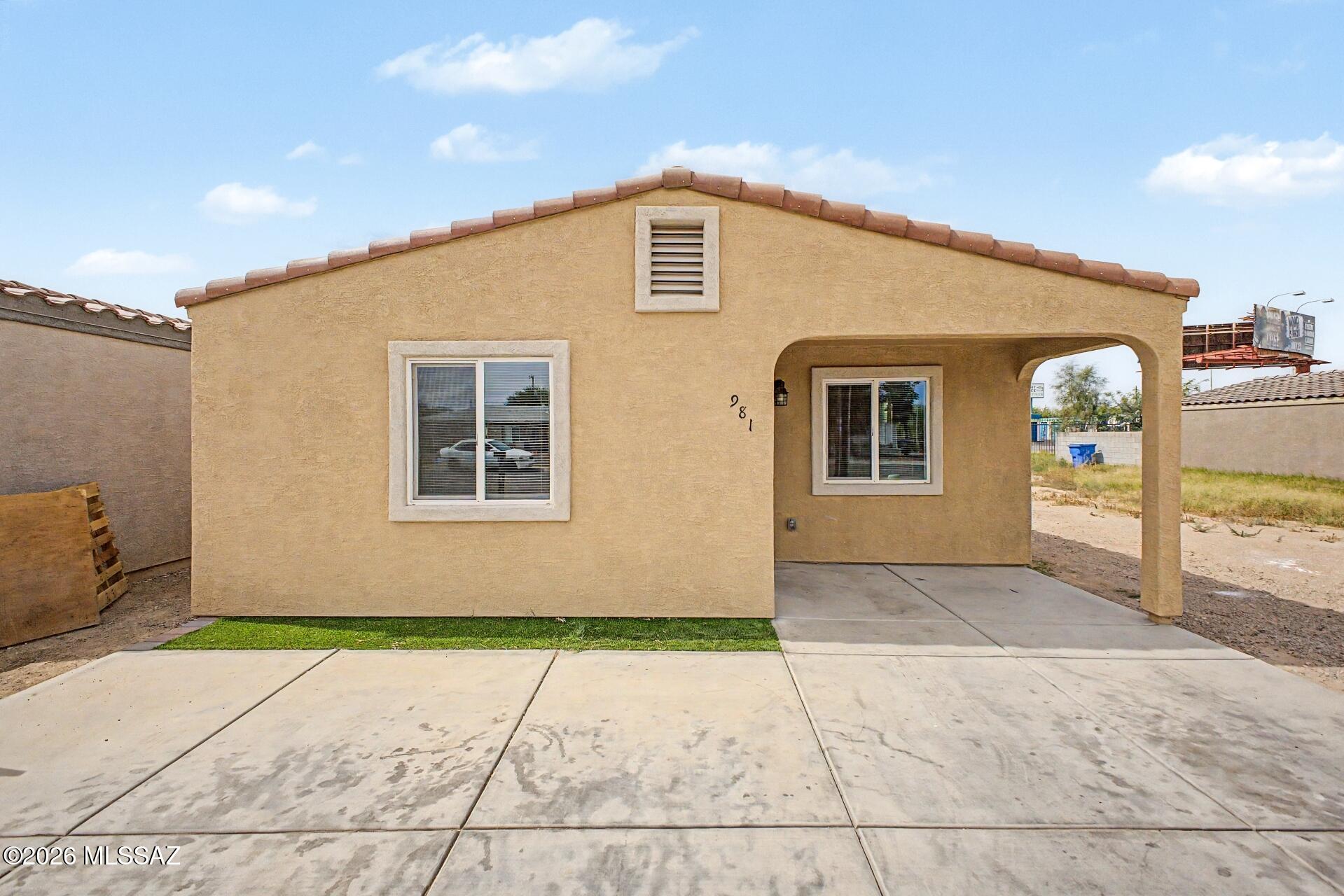 Introducing this remodeled 3-bedroom 2 bath home that's ready for you to move right in! Freshly painted throughout, the inviting interior features wood-look tile flooring, abundant natural light from multiple windows, and ceiling fans that enhance the house's comfort and charm. Perfectly flowing open floor plan creates an ideal setting for both entertaining and everyday living. Lovely kitchen comes with recessed lighting, plenty of cabinet space with crown moulding, and stainless steel appliances. Discover the large primary bedroom, complete with a walk-in closet and a private bathroom with a step-in shower. Outside, the sizable backyard with a covered patio offers endless possibilities for your personal touch and landscaping ideas. Hurry! A deal like this won't last long! Agent/Owner