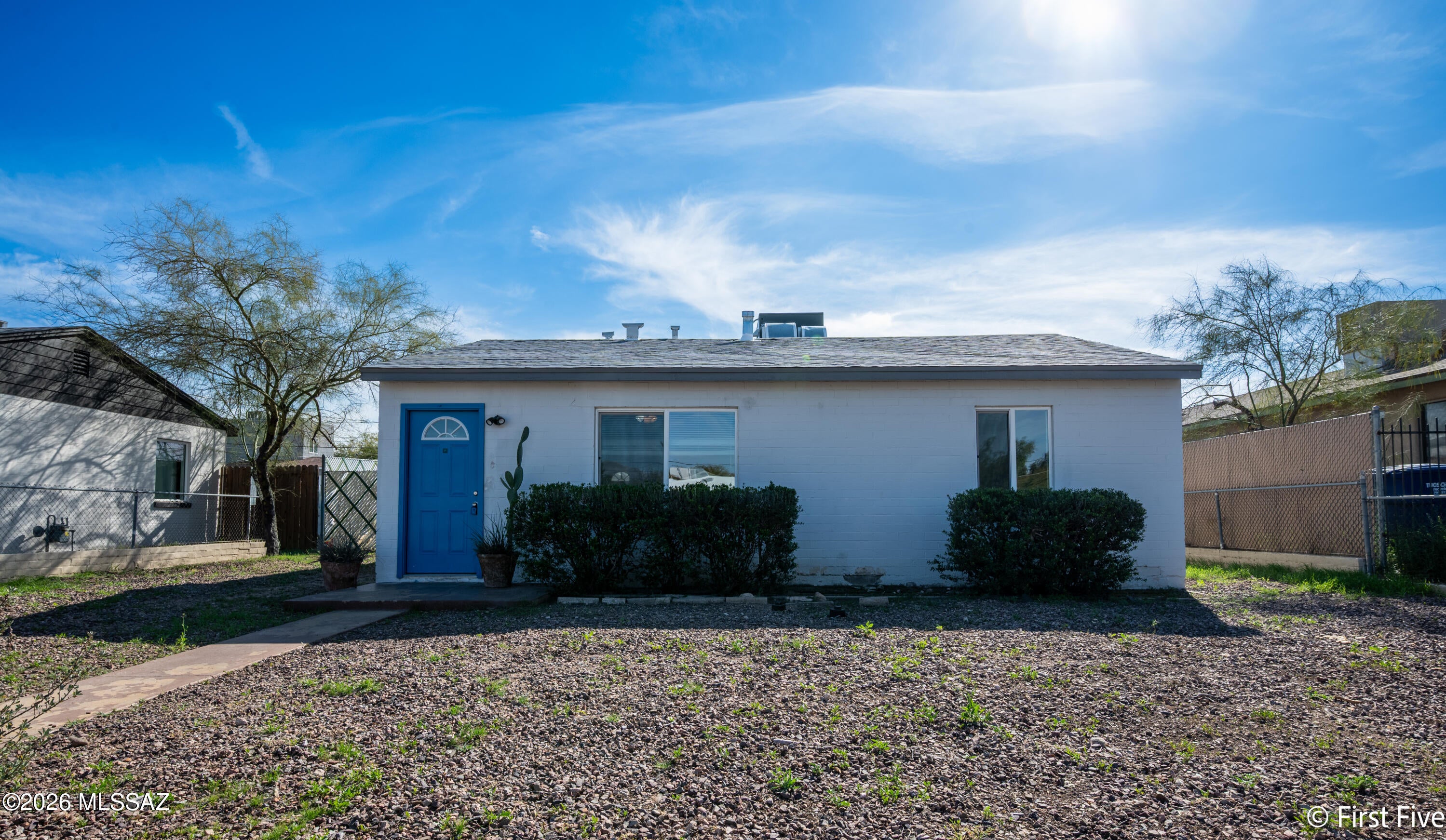 Charming 3 Bed, 2 Bath Home. Located just minutes from the University of Arizona, this home offers the perfect blend of comfort and convenience. Step inside to find a welcoming layout with updated fixtures, and plenty of natural light throughout. Outside, enjoy a large fully fenced yard perfect for relaxing or entertaining. Additional perks include off-street parking, in-unit laundry, and central AC. Schedule a tour today!

1 yr Lease. Tenant pays utilities. Pets must be approved. $50 Applicant Fee per adult, $200 nonrefundable pet fee, per pet. $300 nonrefundable cleaning fee. $1,495 security deposit.