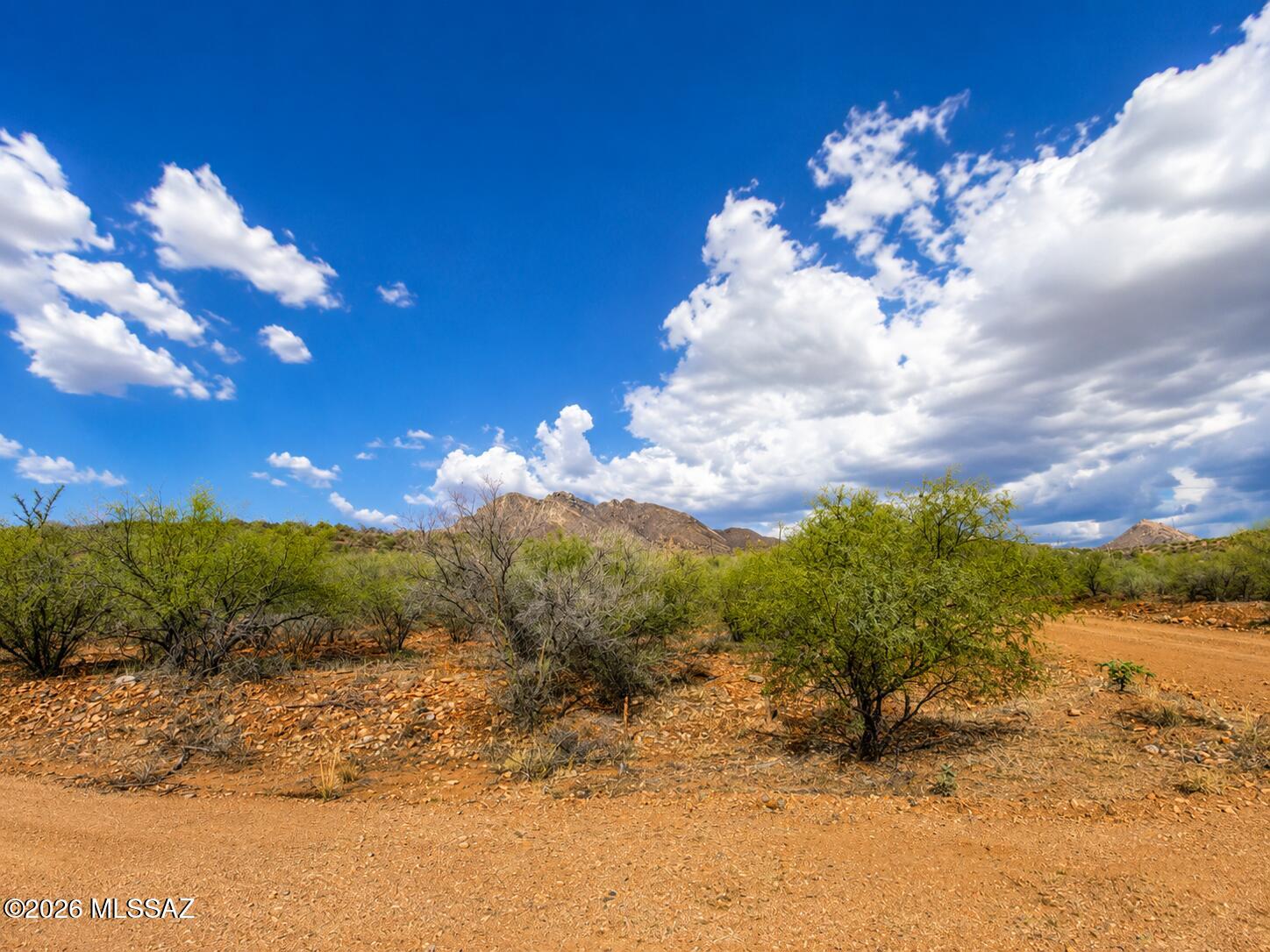 Escape to the beauty of Southern Arizona with this exceptional desert homesite. Nestled among rolling hills and stunning mountain views, this property offers the perfect blend of privacy, tranquility, and natural beauty. Enjoy breathtaking sunrises, dramatic monsoon skies, sparkling star-filled nights and panoramic desert vistas in every direction.  

The gently rolling terrain is dotted with mature native vegetation, including mesquite and desert shrubs, creating a picturesque setting while still providing plenty of space to build your dream home, ranch, or weekend retreat. Power is nearby, and the property offers easy access via a maintained dirt road while still feeling miles away from the hustle and bustle.