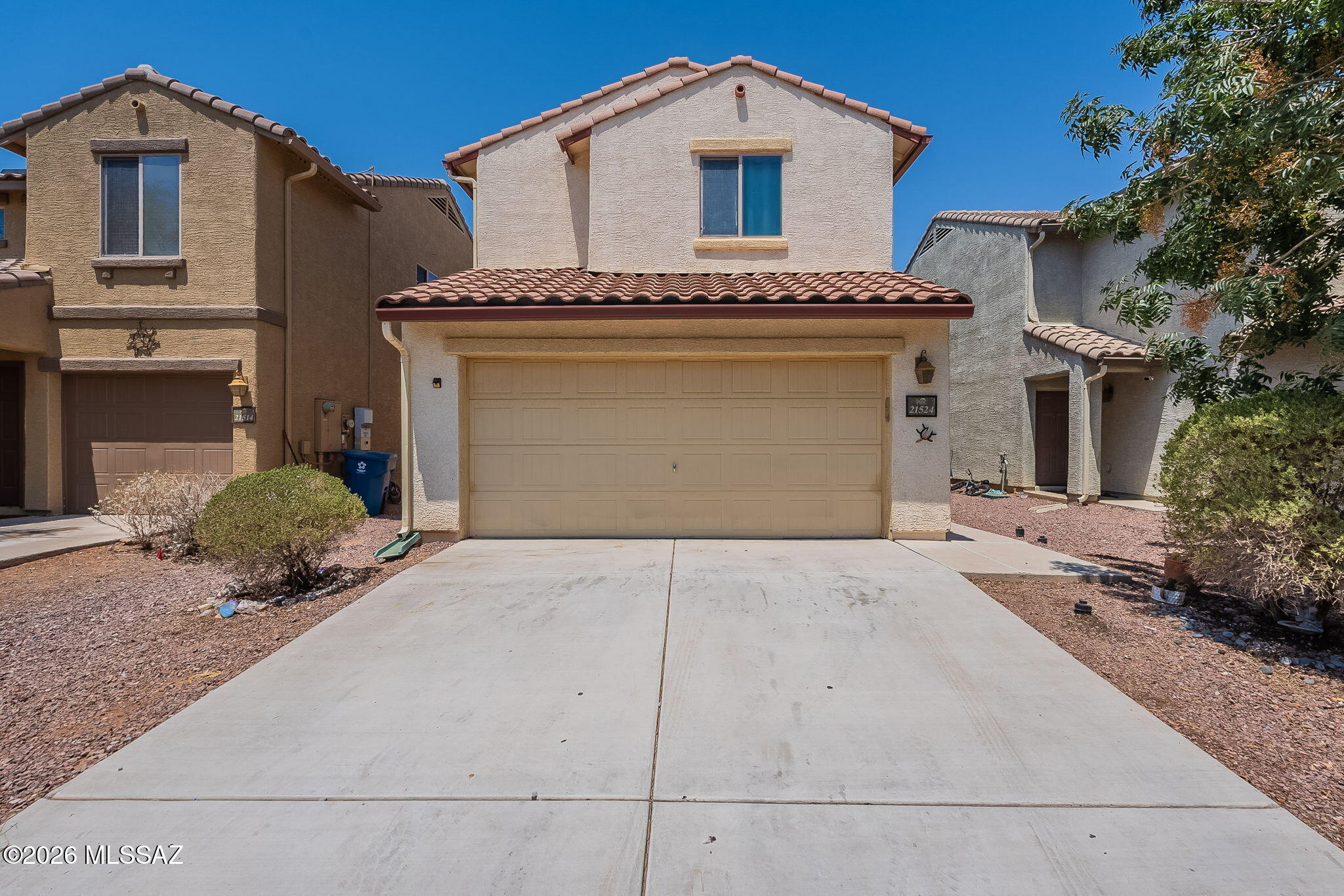 Call agent for details about the 3.5 assumable loan. This 3 bedroom with a versatile den/loft and 2.5 bathrooms across 1,708 sq ft, this home is perfect for growing families, remote workers, or anyone who appreciates a bit of extra space. Built in 2009, this home includes a convenient powder room downstairs, an upstairs laundry room, and all appliances included. Enjoy low-maintenance front and back yards, plus a concrete slab and hookups ready for a jacuzzi - perfect for creating your own backyard oasis. The layout is both smart and functional - ideal for relaxing, working, and entertaining. This hoa offers unbeatable value with access to community parks, a sparkling swimming pool, splash pad, playgrounds, sports fields, and even on on-site elementary school and more.
