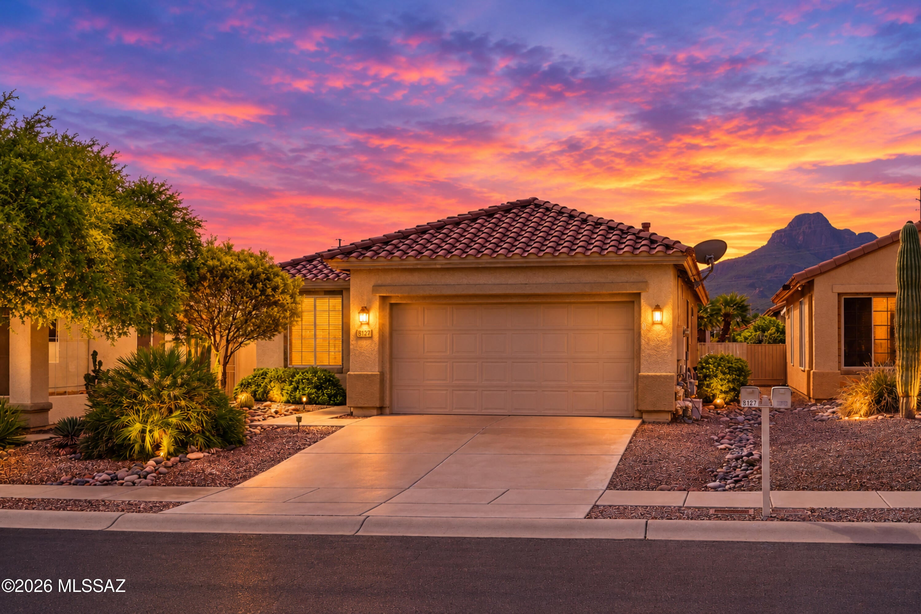 Welcome home to this beautifully maintained and inviting Sierra model in the highly sought-after Sunflower Community! This 1,296-square-foot home offers a desirable 2-bedroom, 2-bathroom floor plan with an open-concept layout, tile flooring throughout the main living areas, and brand-new flooring in both bedrooms.
Step outside and enjoy the beautiful front yard, private fenced backyard, established low maintenance landscaping, and lovely views, creating the perfect setting to relax and enjoy the Arizona lifestyle.
Love Southwest style and character? You're going to love this home! Thoughtfully and artistically furnished, the property is being offered fully furnished, with all furniture and furnishings included in the listing price except for items specifically marked NFS. The beautiful furnishings complement the home's warm Southwest style and make this truly a move-in-ready opportunity.
Additional features include fresh interior paint, stainless steel appliances, beautiful tile flooring, and a well-maintained interior and exterior. Whether you're looking for a full-time residence, seasonal retreat, or simply a home where you can unpack and start enjoying Sunflower right away, this one is ready for you.
Homes this well cared for and beautifully furnished don't come along often in Sunflower--schedule your showing today!