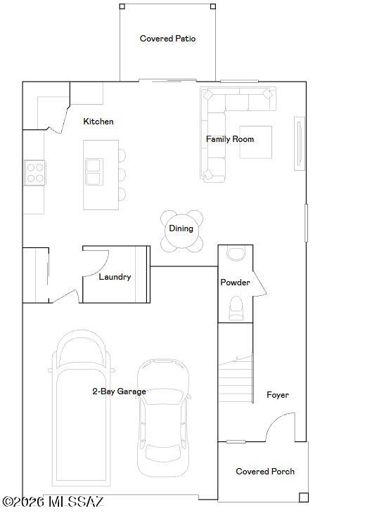 This new two-story home is host to a spacious and flexible open-concept layout on the first floor that blends the kitchen, dining area and family room for seamless transitions and everyday multitasking. On the second level, a versatile loft provides a convenient shared living area easily accessible from four bedrooms and a lavish owner's suite with a full bathroom and walk-in closet. Our homes come with Quartz Countertops, the Rinnai Tankless Water Heaters, Smart Thermostats, Post-Tension Foundation, Radiant barrier roof decking, 2'' Faux Wood Blinds and more! As an added bonus, this home includes a washer and dryer--